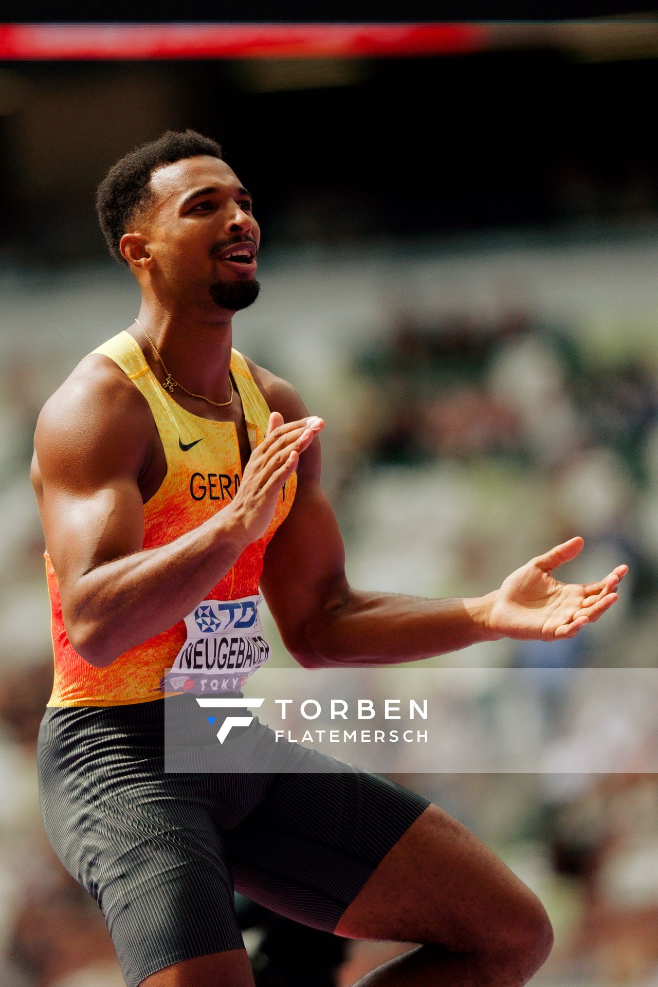 Leo Neugebauer (GER) during the World Athletics Championships on 21.09.2025 in Tokyo.