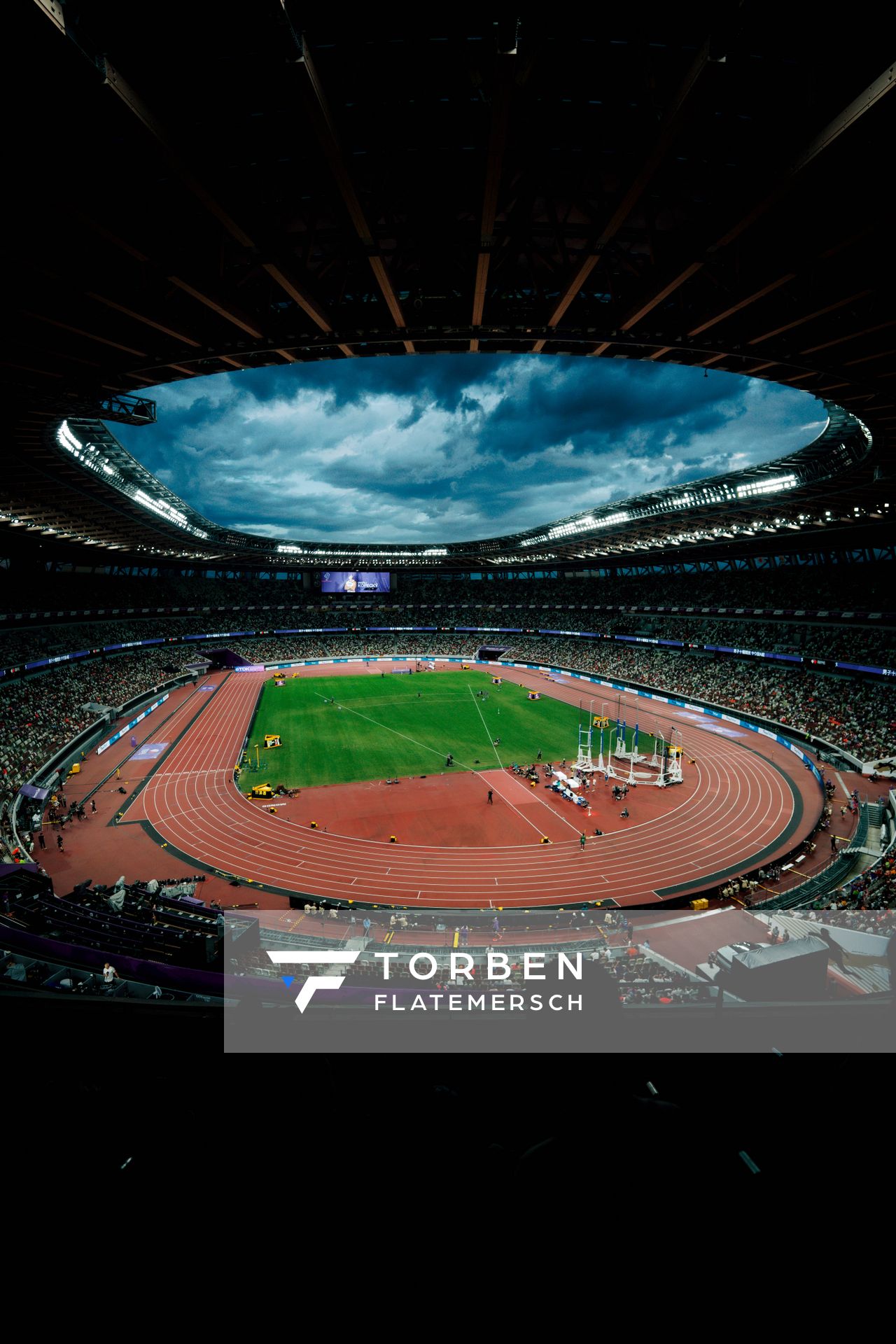 The National Stadium during the World Athletics Championships on 21.09.2025 in Tokyo.