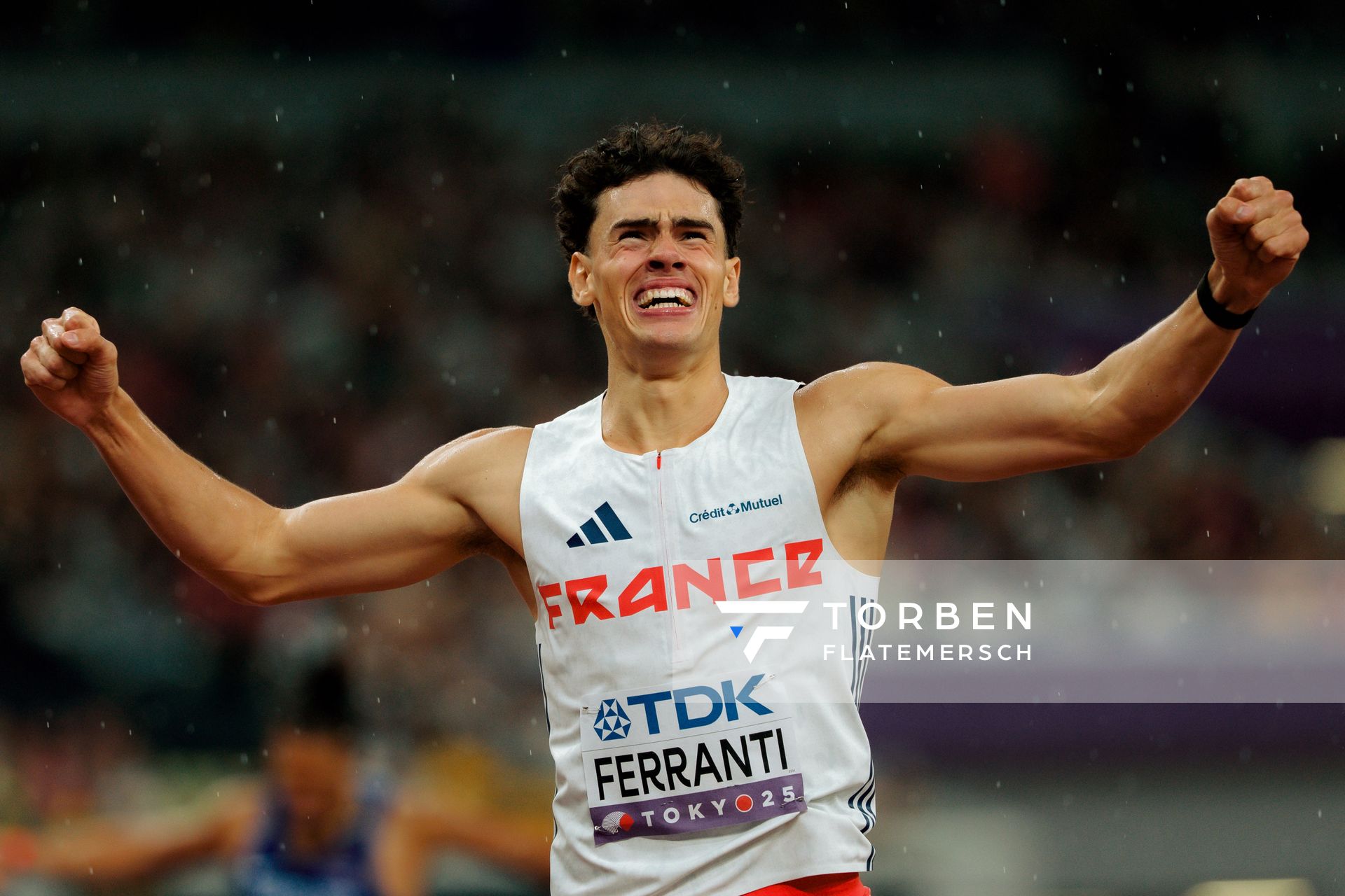 Antoine Ferranti (FRA) during the World Athletics Championships on 21.09.2025 in Tokyo.