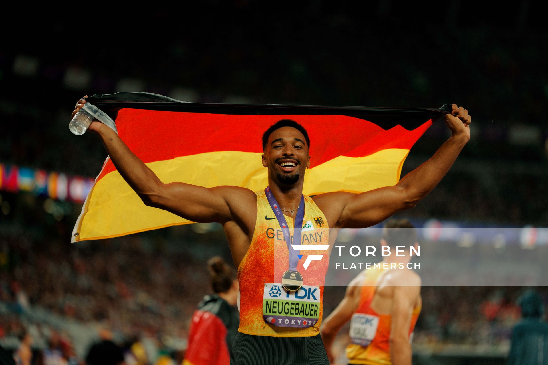 Leo Neugebauer (GER) during the World Athletics Championships on 21.09.2025 in Tokyo.