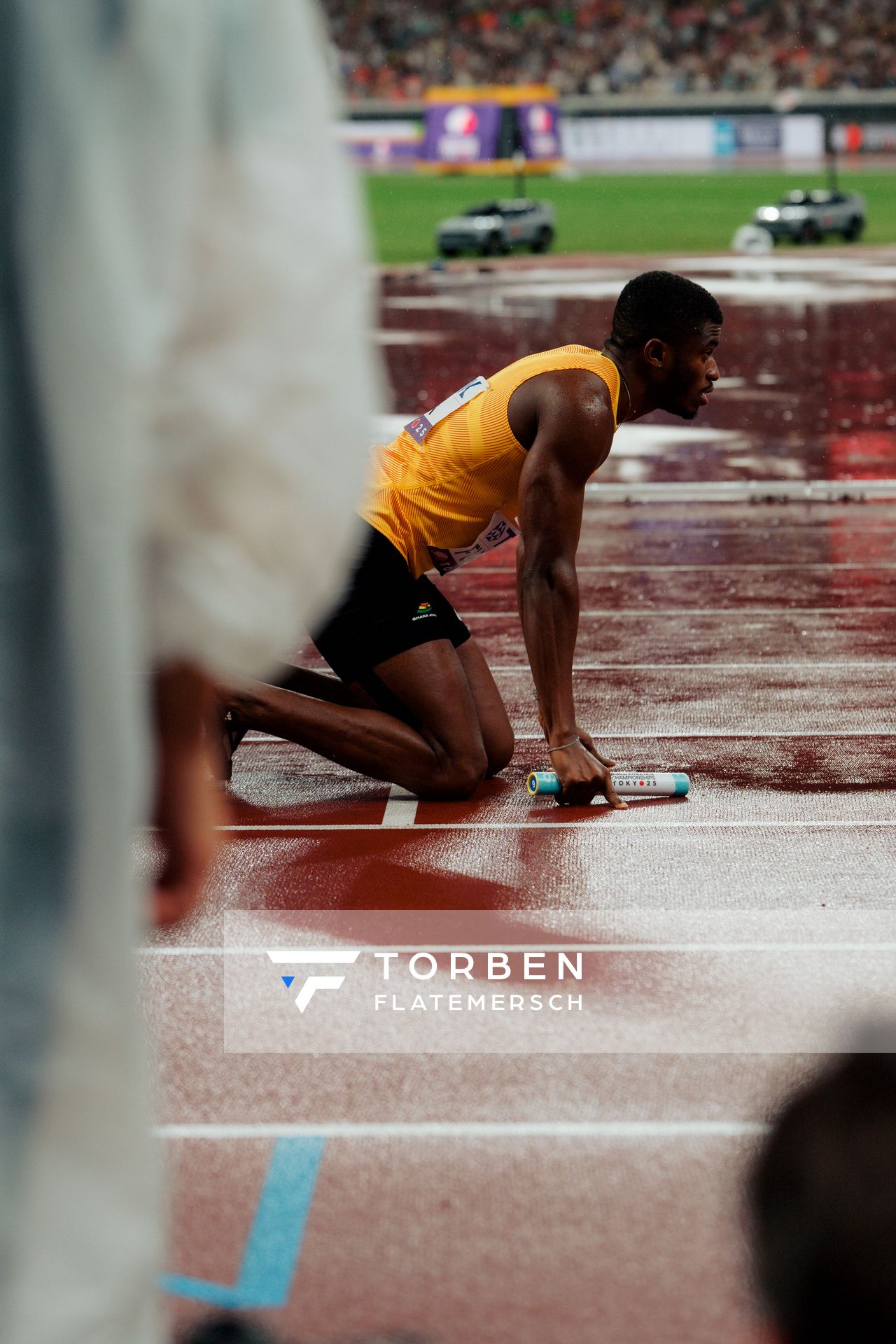 Ibrahim Fuseini (GHA) during the World Athletics Championships on 21.09.2025 in Tokyo.