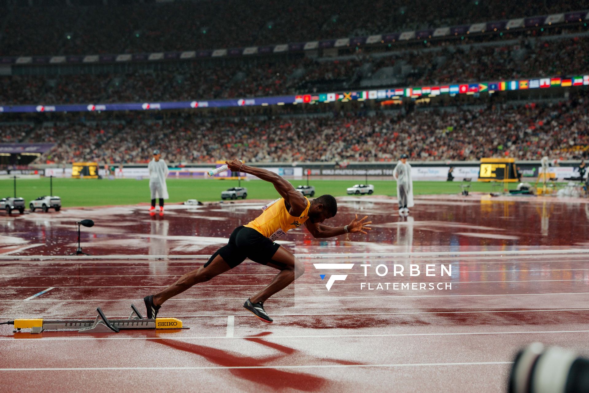 Ibrahim Fuseini (GHA) during the World Athletics Championships on 21.09.2025 in Tokyo.