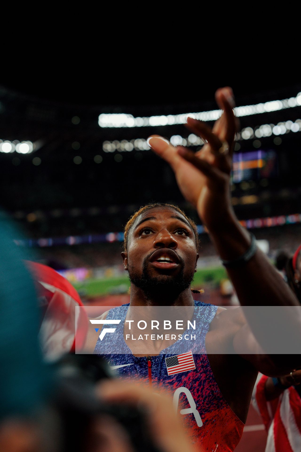 Noah Lyles (USA) during the World Athletics Championships on 21.09.2025 in Tokyo.