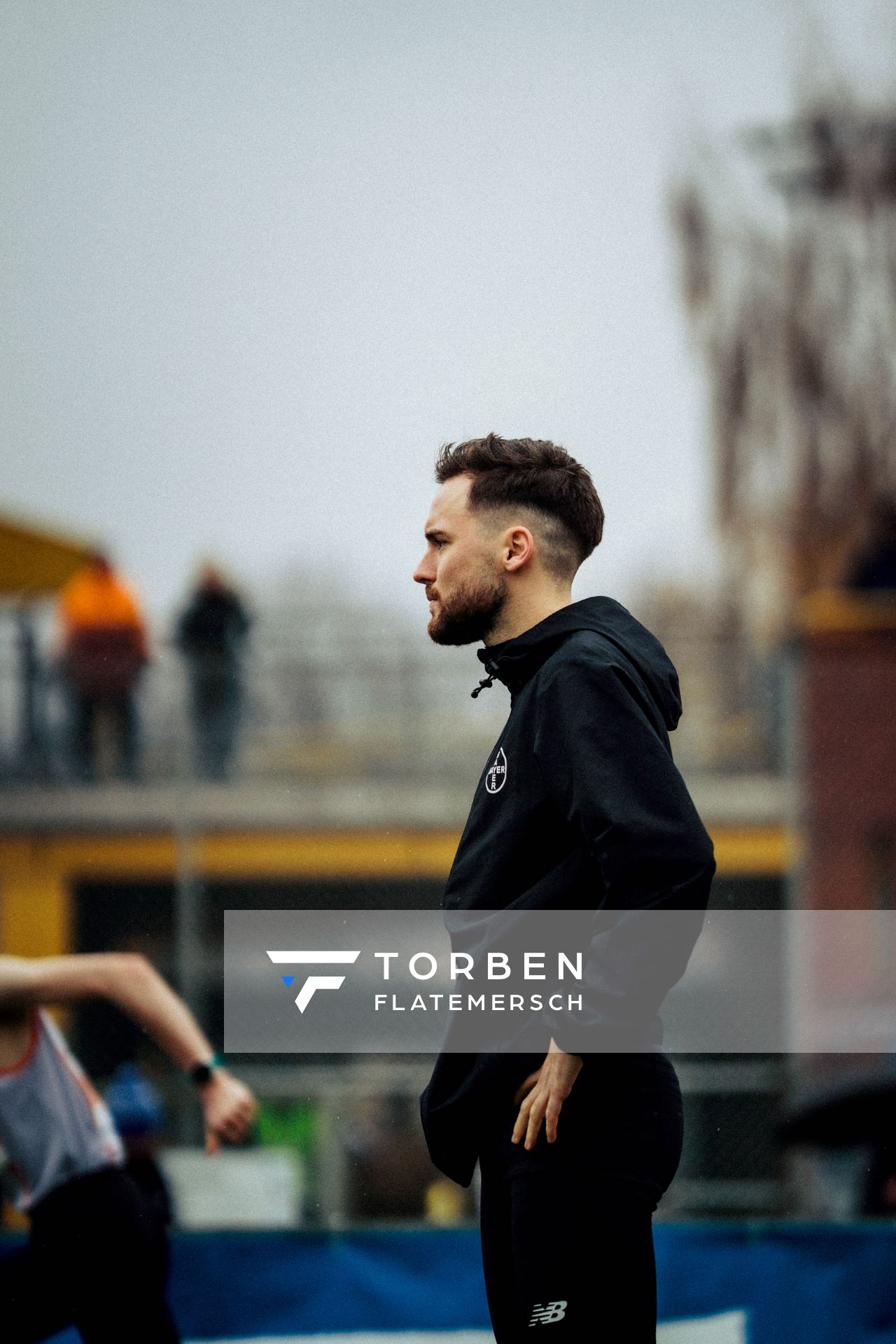 Max Nores (TSV Bayer 04 Leverkusen) im Lauf L10 - Männer, U23 Langstrecke bei den Deutschen Meisterschaften im Crosslauf auf dem Sportgelände Bürgerpark Nord am 30.11.2025 in Darmstadt