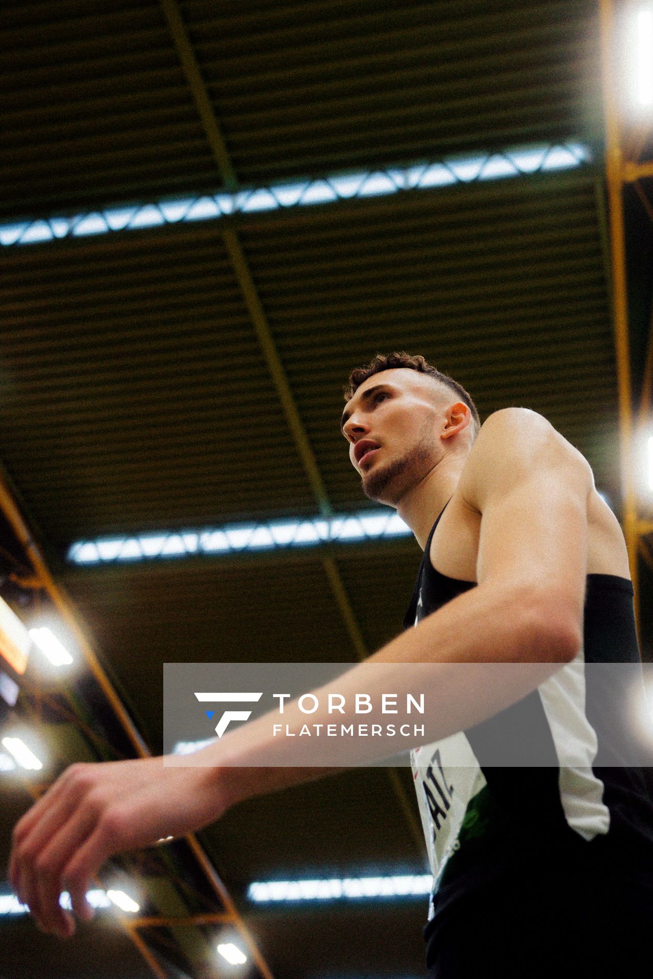 Simon Batz (MTG Mannheim) am 08.02.2026 beim Sparkassen Indoor Meeting in der Helmut-Körnig-Halle in Dortmund