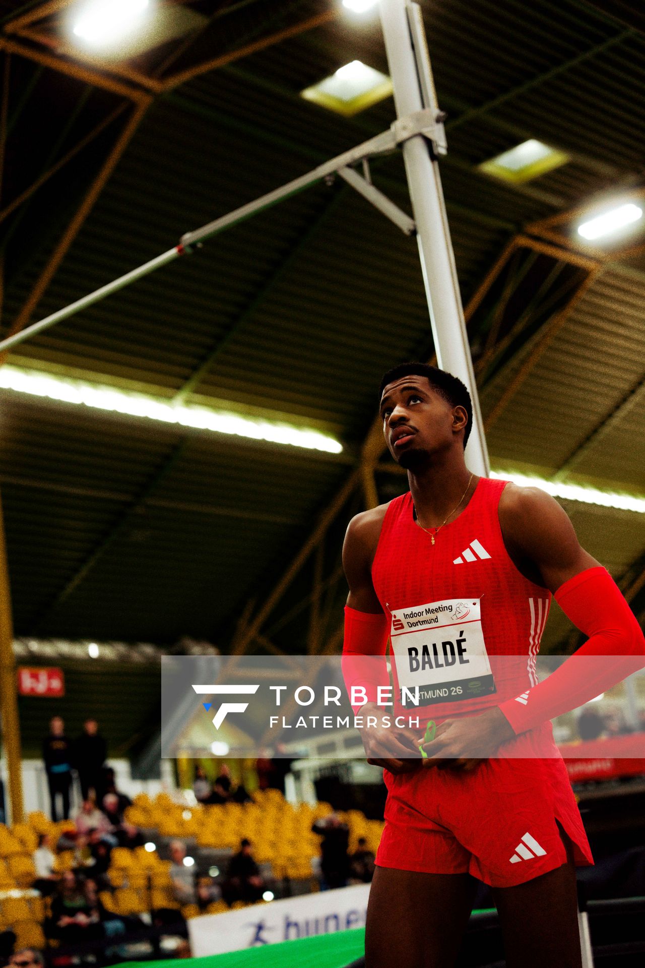 Gerson Baldé (Portugal) am 08.02.2026 beim Sparkassen Indoor Meeting in der Helmut-Körnig-Halle in Dortmund