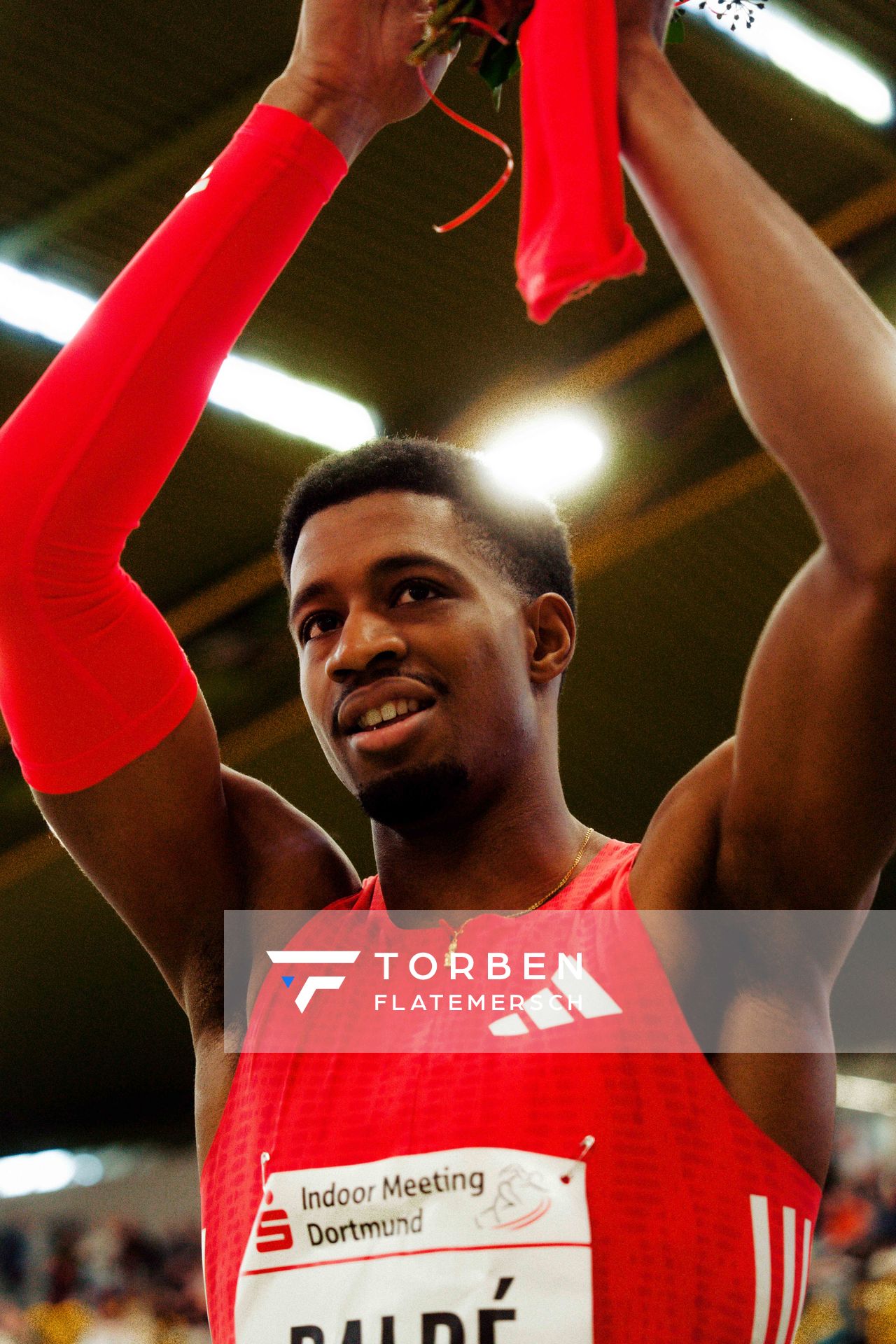 Gerson Baldé (Portugal) am 08.02.2026 beim Sparkassen Indoor Meeting in der Helmut-Körnig-Halle in Dortmund