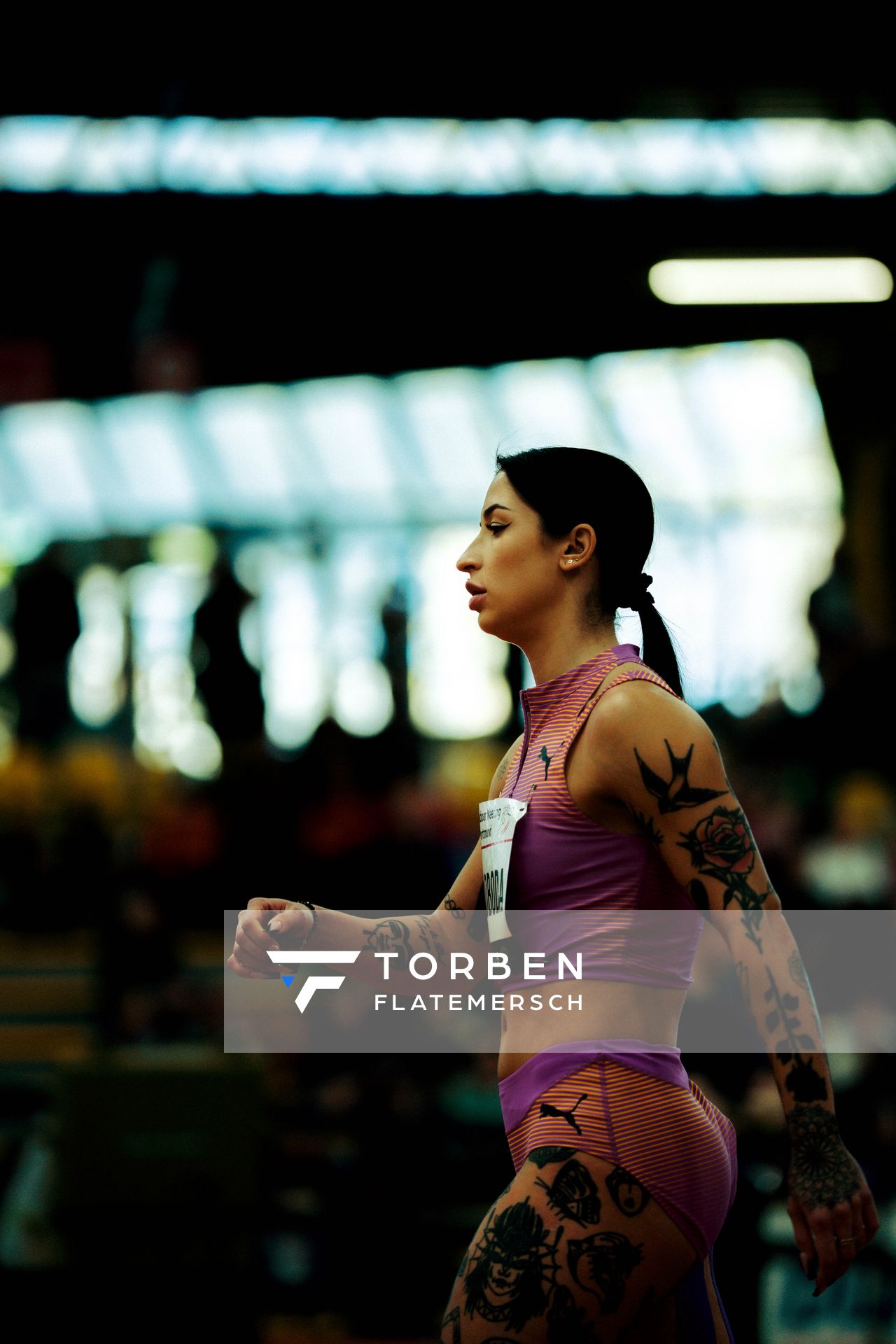 Ewa Swoboda (Polen) am 08.02.2026 beim Sparkassen Indoor Meeting in der Helmut-Körnig-Halle in Dortmund
