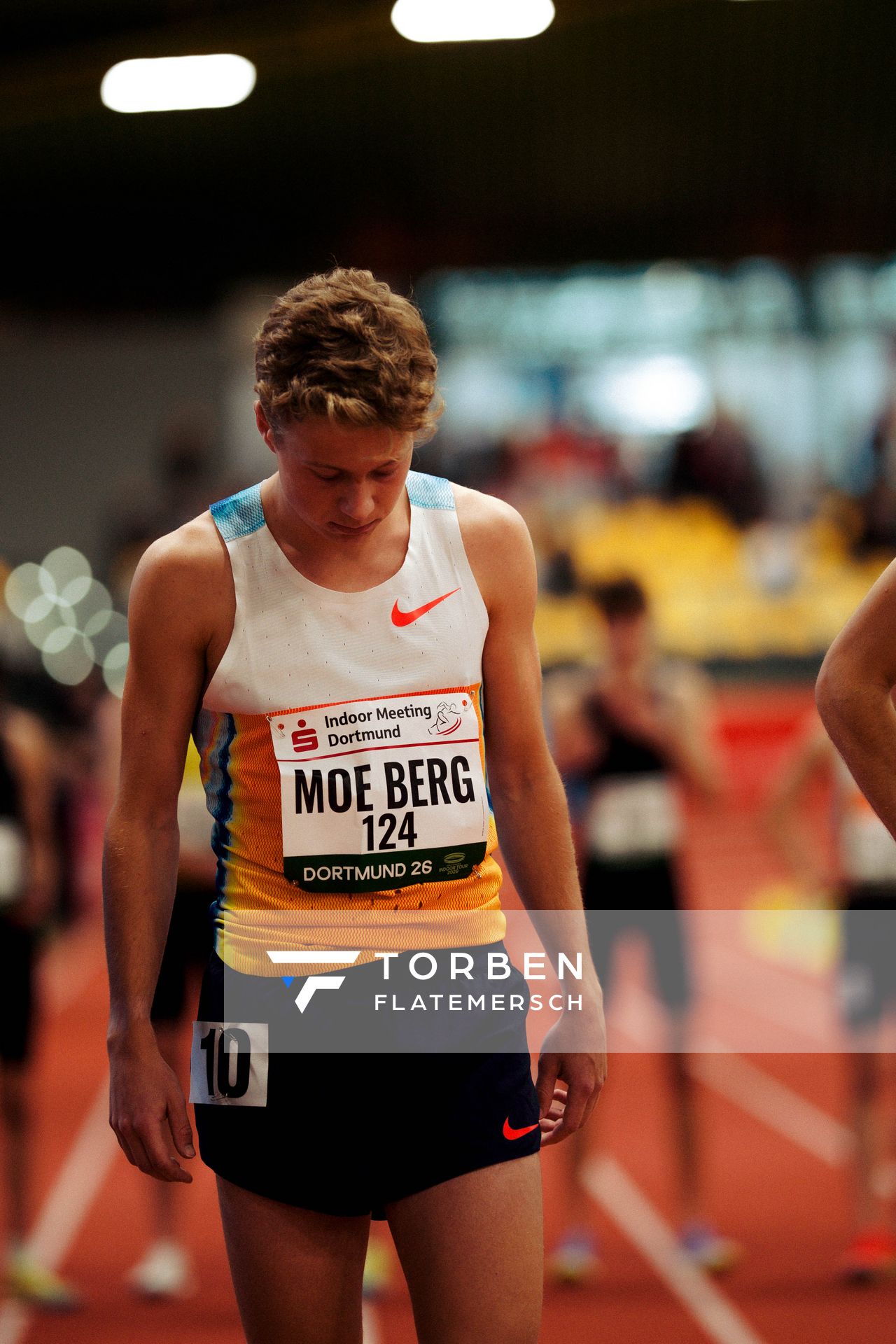Håkon Moe Berg (Norwegen) am 08.02.2026 beim Sparkassen Indoor Meeting in der Helmut-Körnig-Halle in Dortmund