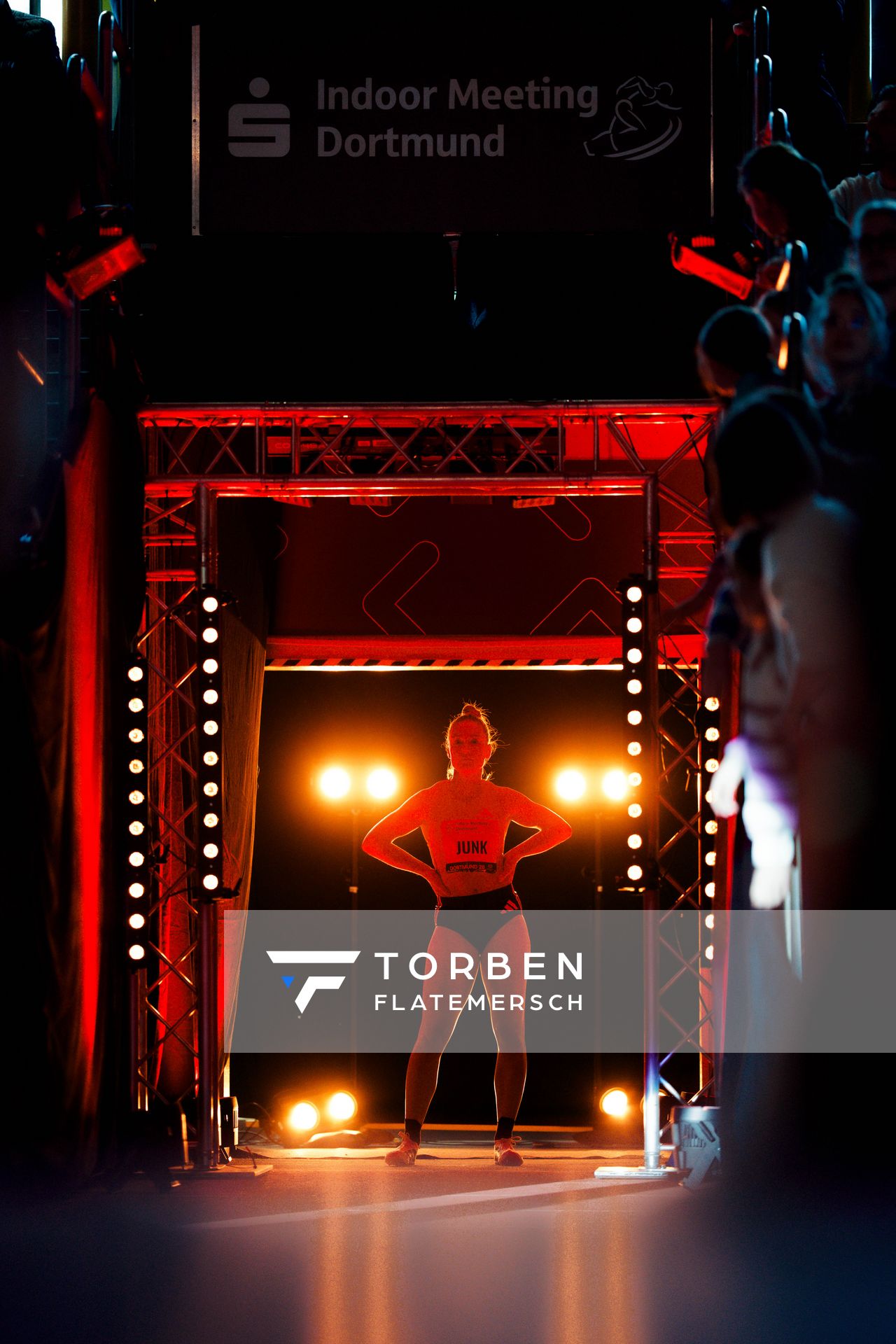 Sophia Junk (LG Rhein-Wied) am 08.02.2026 beim Sparkassen Indoor Meeting in der Helmut-Körnig-Halle in Dortmund