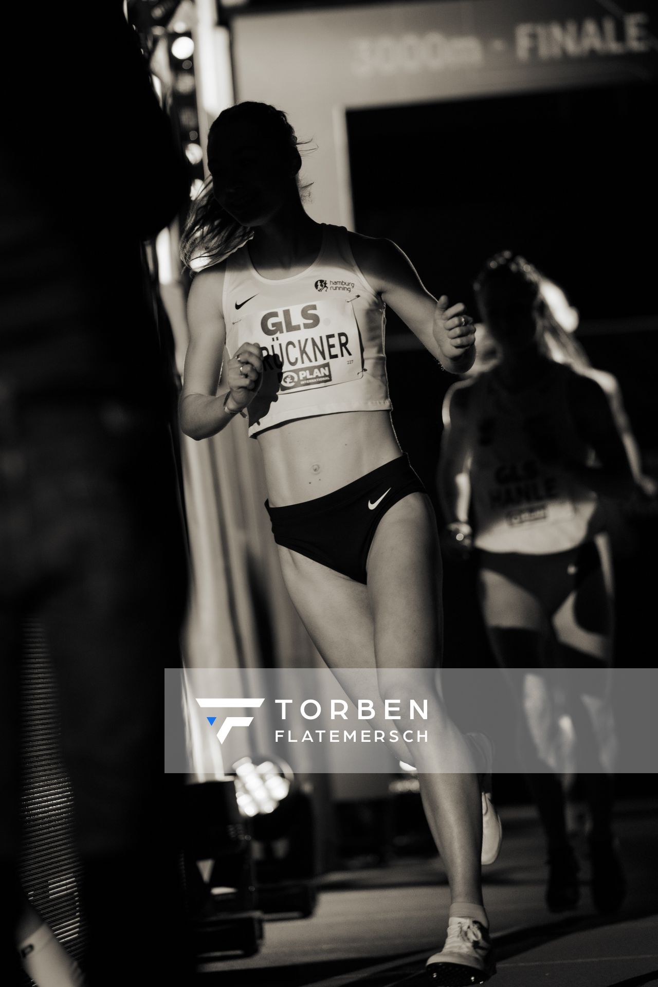 Lea Brückner (Hamburg Running) am 27.02.2026 bei den Deutschen Hallen Meisterschaften in der Helmut-Körnig-Halle in Dortmund