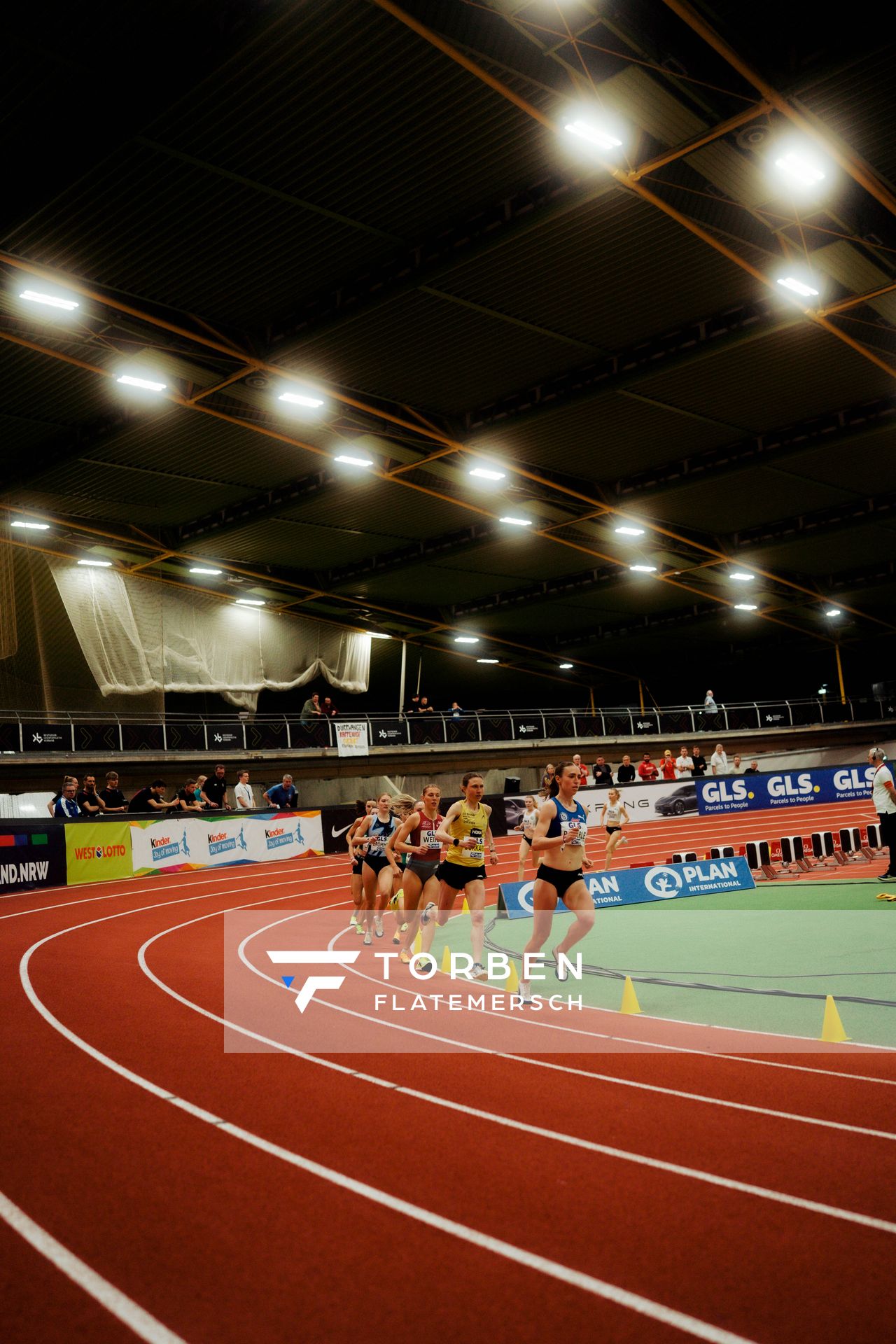 am 27.02.2026 bei den Deutschen Hallen Meisterschaften in der Helmut-Körnig-Halle in Dortmund