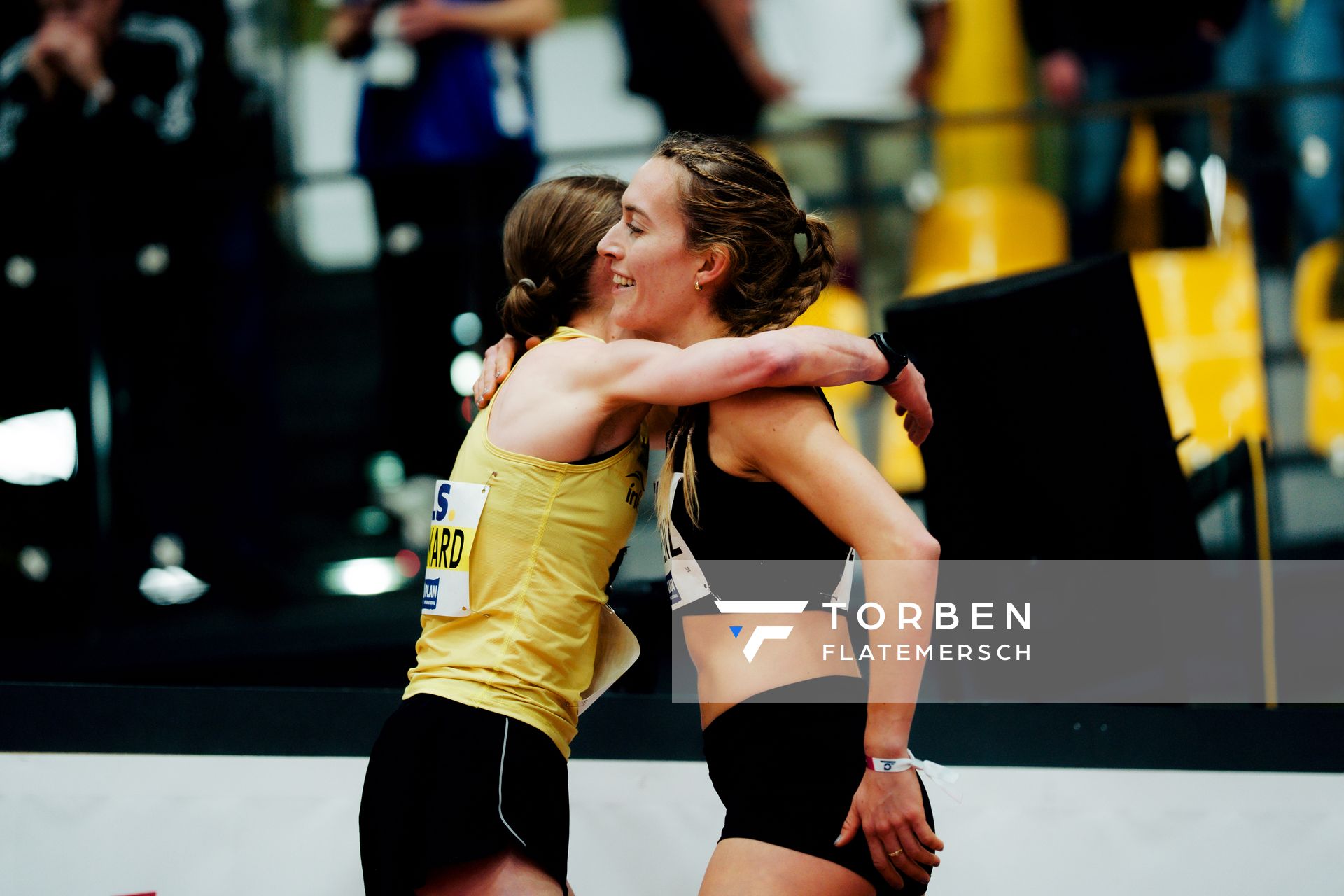 Leandra Lorenz (Berlin Track Club) am 27.02.2026 bei den Deutschen Hallen Meisterschaften in der Helmut-Körnig-Halle in Dortmund