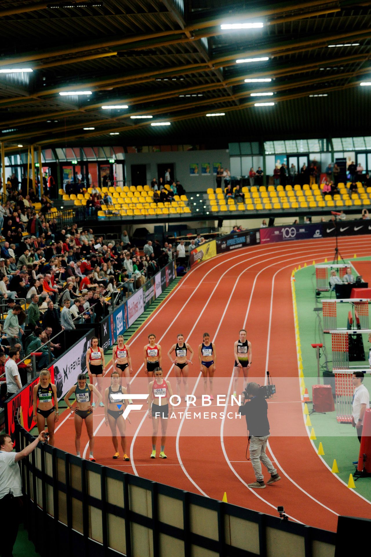 am 28.02.2026 bei den Deutschen Hallen Meisterschaften in der Helmut-Körnig-Halle in Dortmund