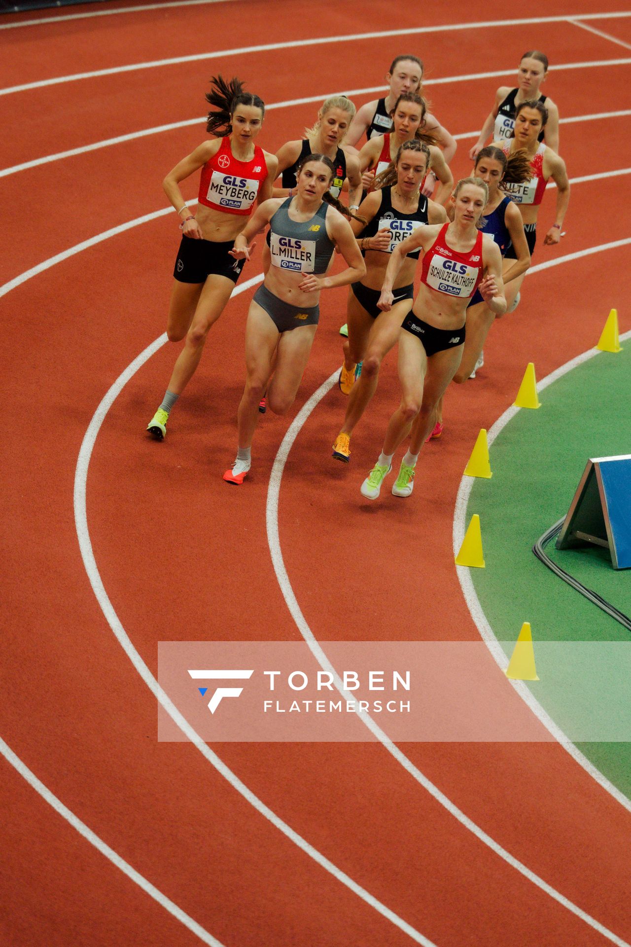 am 28.02.2026 bei den Deutschen Hallen Meisterschaften in der Helmut-Körnig-Halle in Dortmund