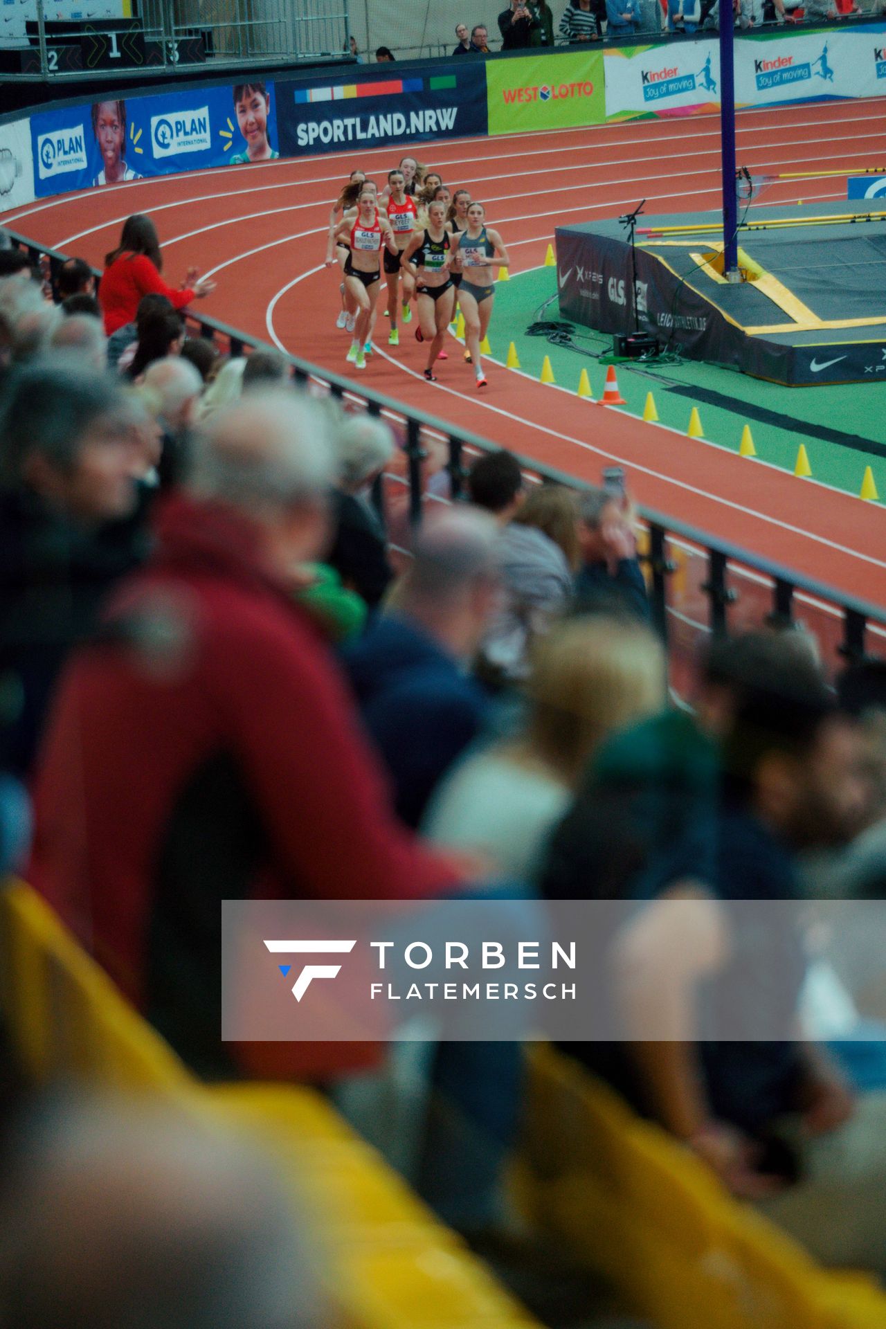 am 28.02.2026 bei den Deutschen Hallen Meisterschaften in der Helmut-Körnig-Halle in Dortmund