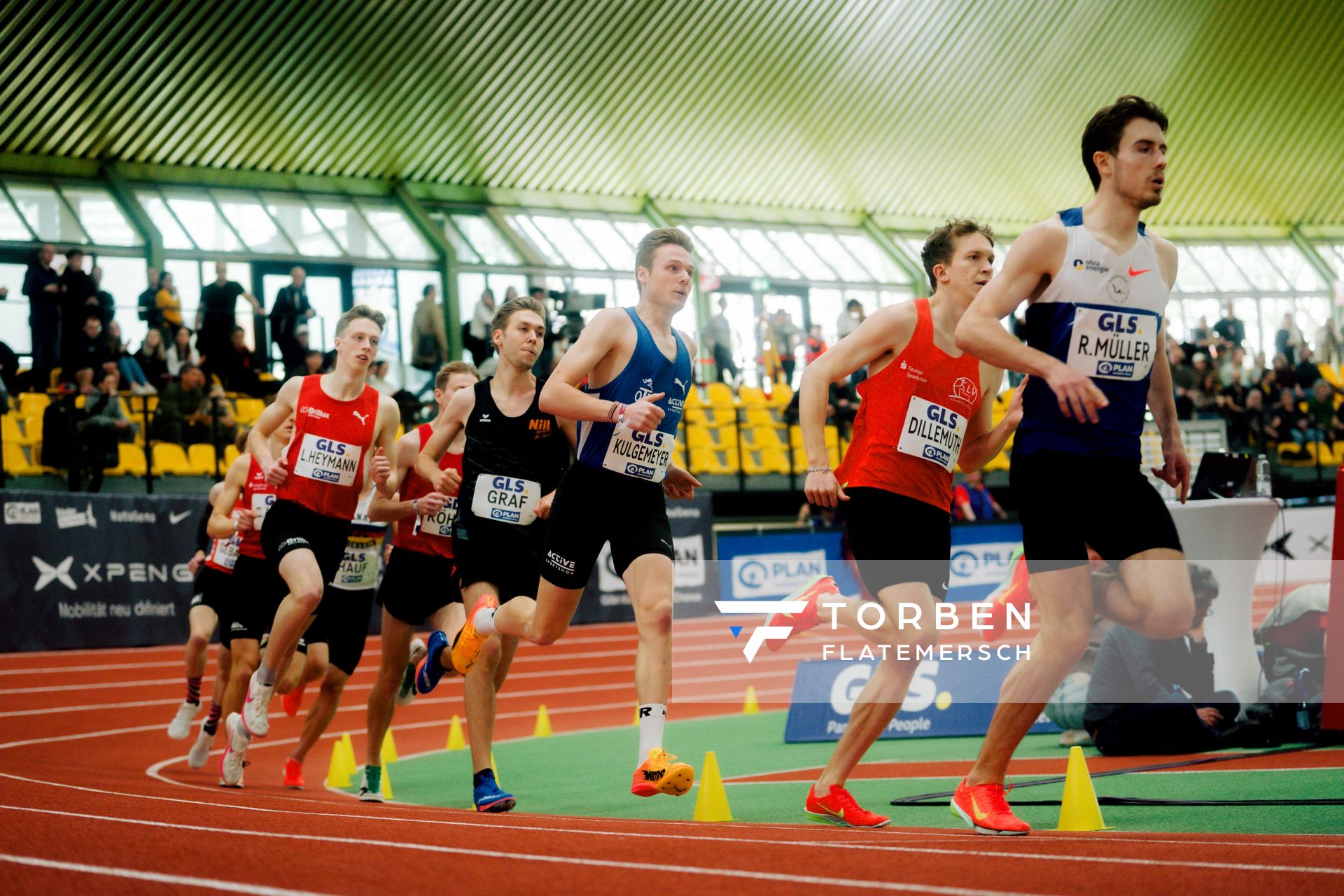 am 28.02.2026 bei den Deutschen Hallen Meisterschaften in der Helmut-Körnig-Halle in Dortmund