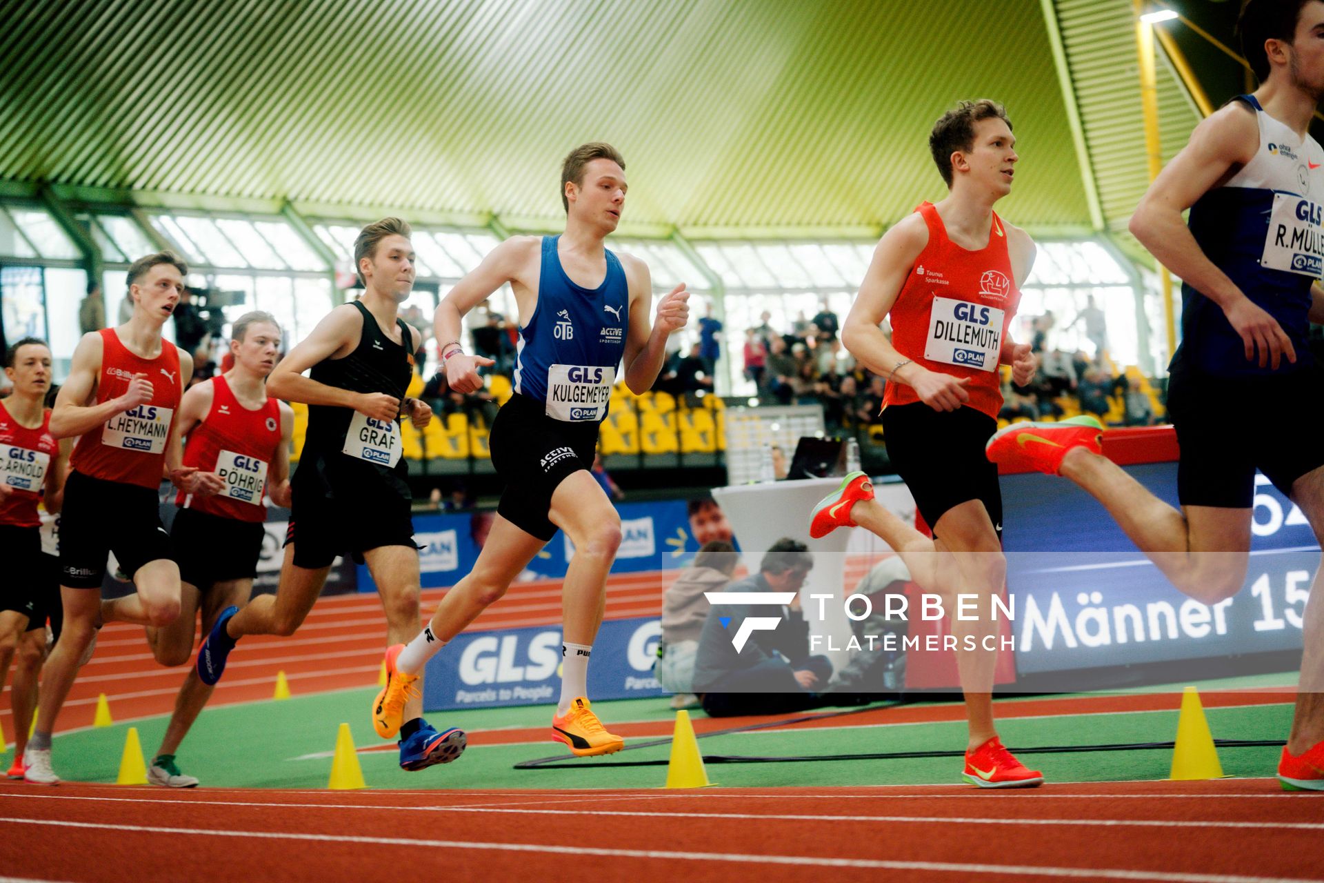 am 28.02.2026 bei den Deutschen Hallen Meisterschaften in der Helmut-Körnig-Halle in Dortmund