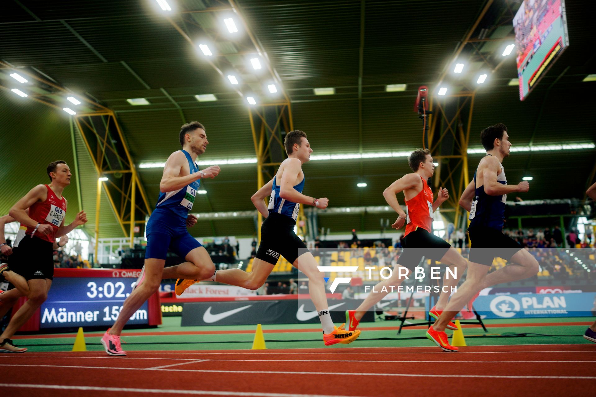 am 28.02.2026 bei den Deutschen Hallen Meisterschaften in der Helmut-Körnig-Halle in Dortmund