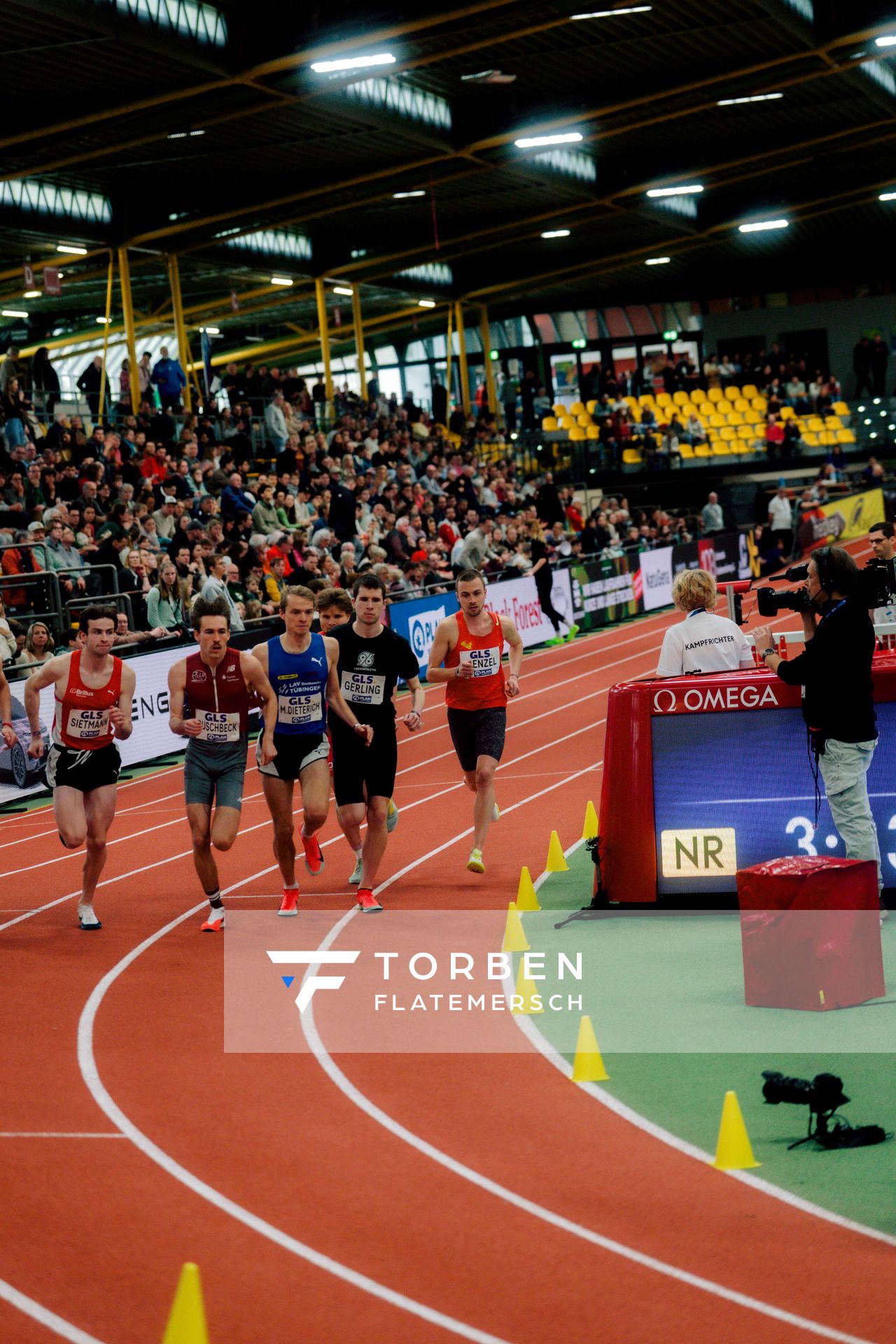 am 28.02.2026 bei den Deutschen Hallen Meisterschaften in der Helmut-Körnig-Halle in Dortmund