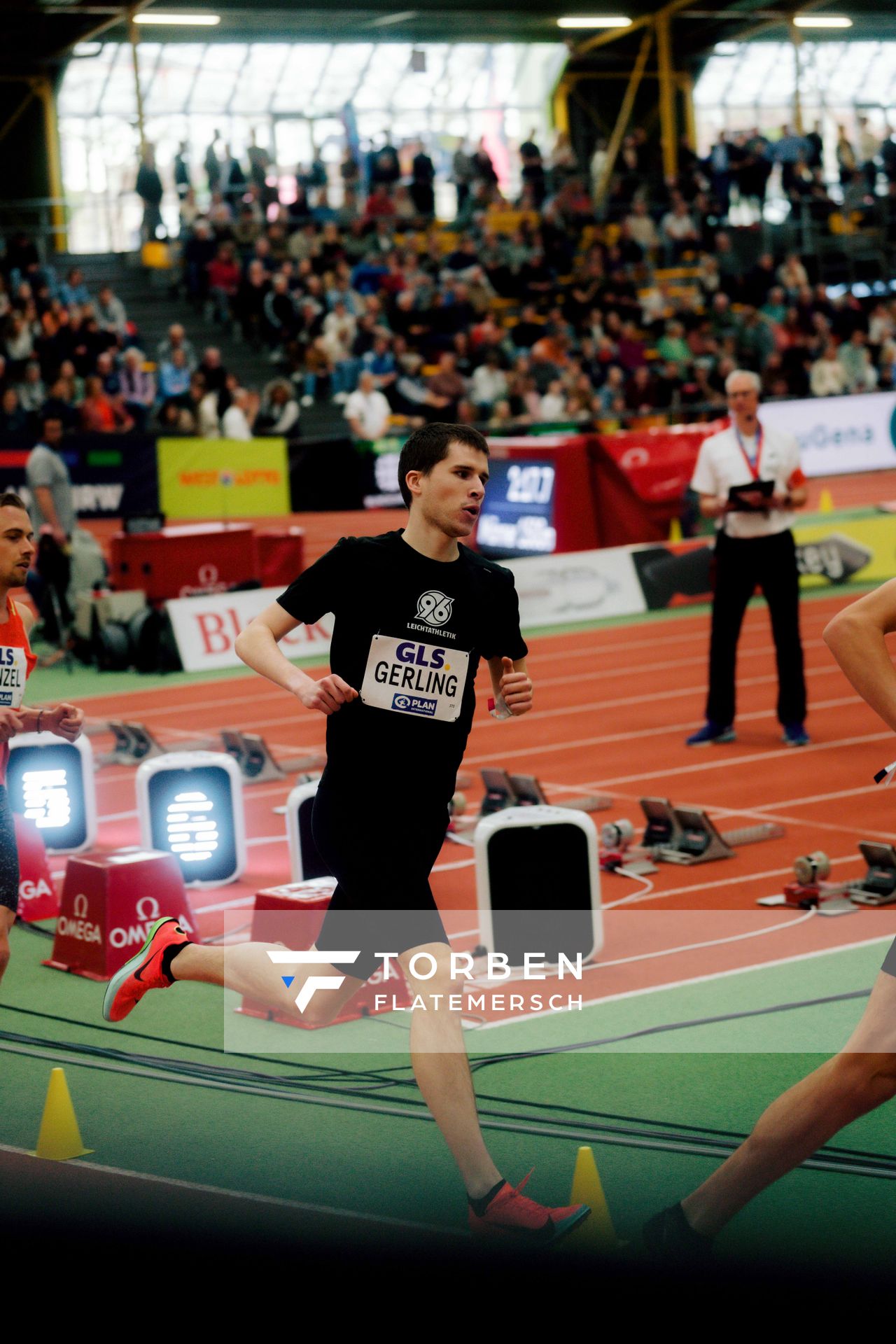 am 28.02.2026 bei den Deutschen Hallen Meisterschaften in der Helmut-Körnig-Halle in Dortmund