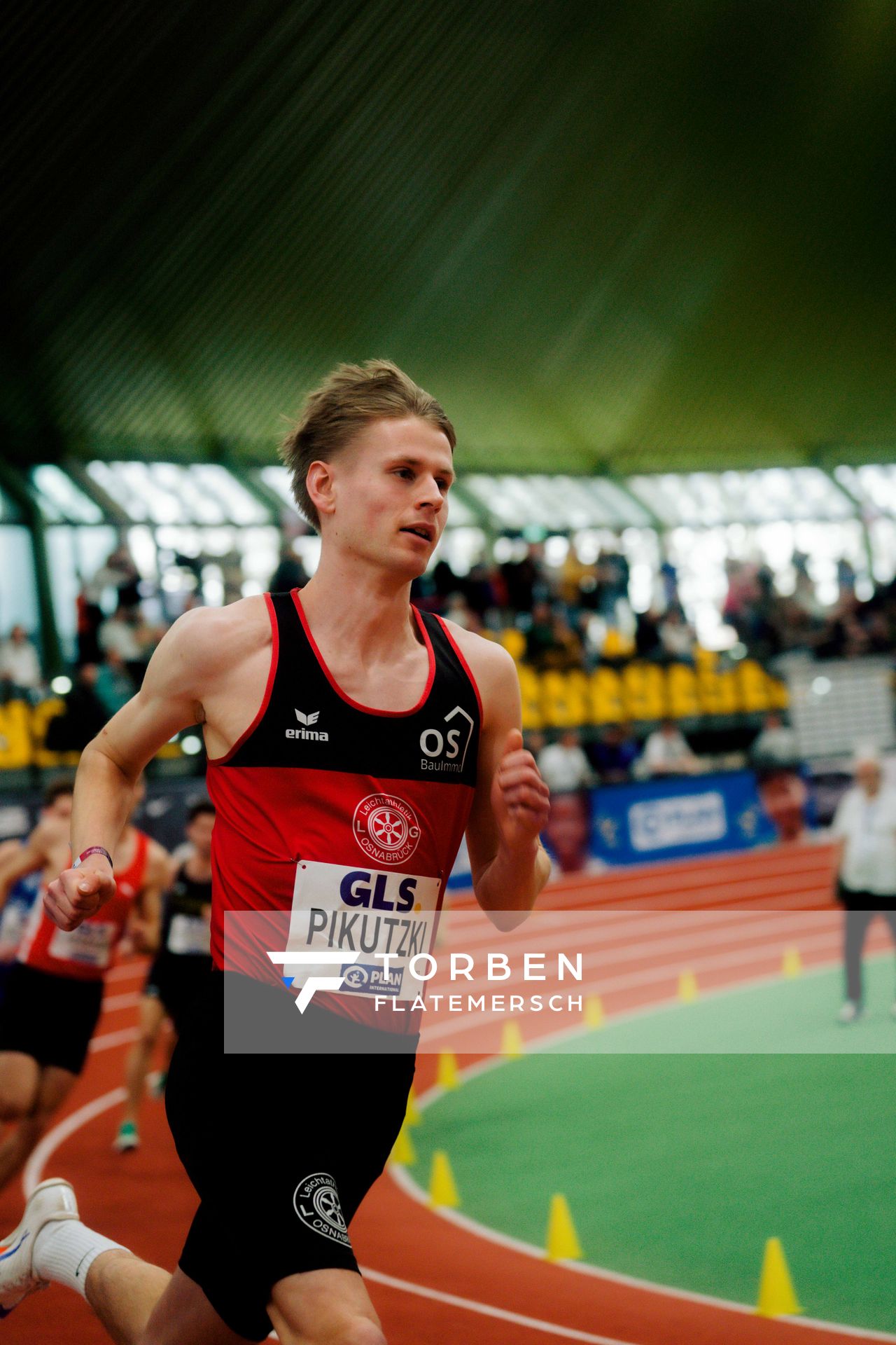 am 28.02.2026 bei den Deutschen Hallen Meisterschaften in der Helmut-Körnig-Halle in Dortmund