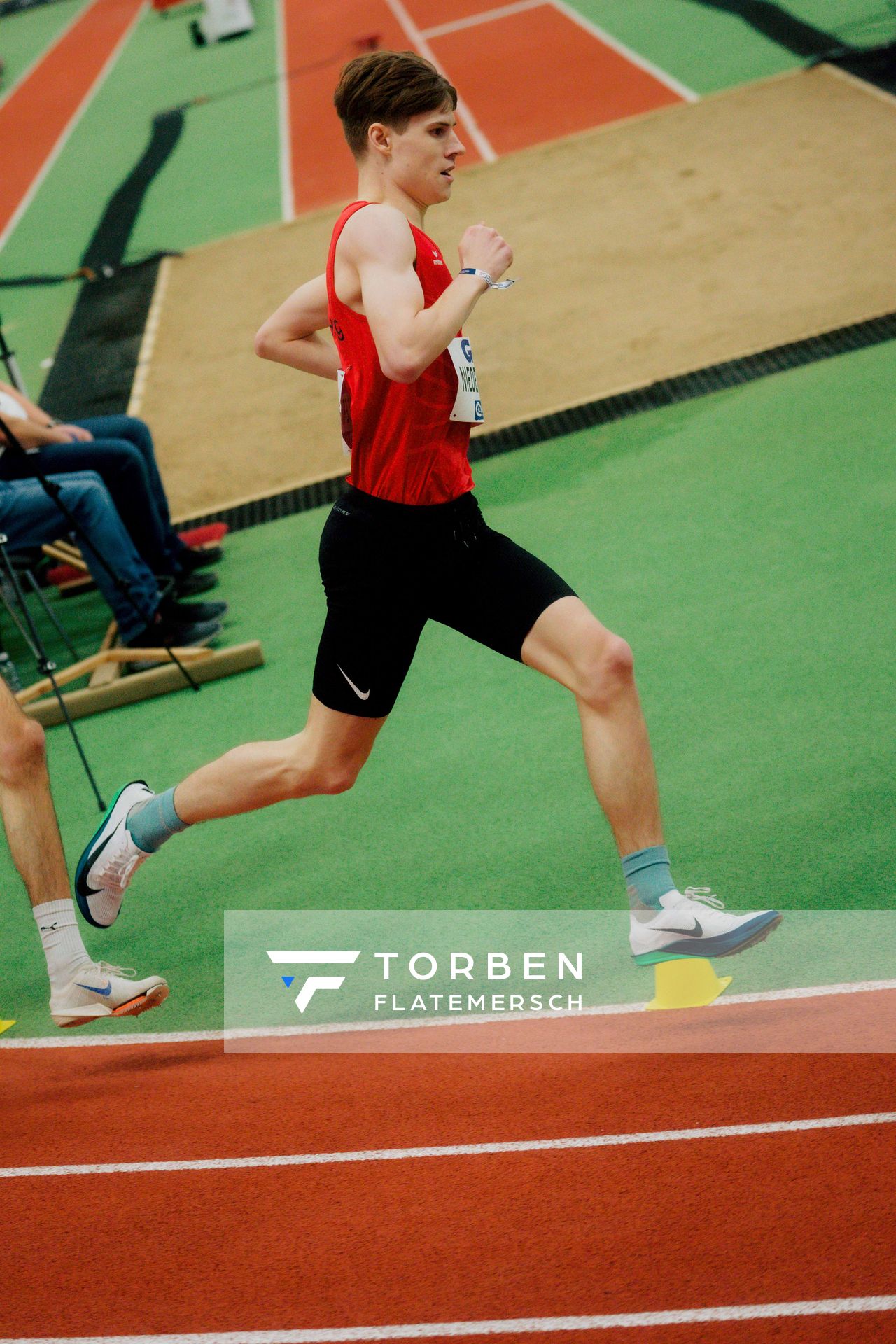 am 28.02.2026 bei den Deutschen Hallen Meisterschaften in der Helmut-Körnig-Halle in Dortmund