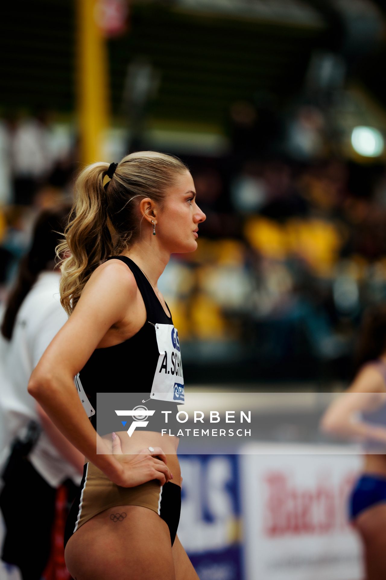 am 28.02.2026 bei den Deutschen Hallen Meisterschaften in der Helmut-Körnig-Halle in Dortmund