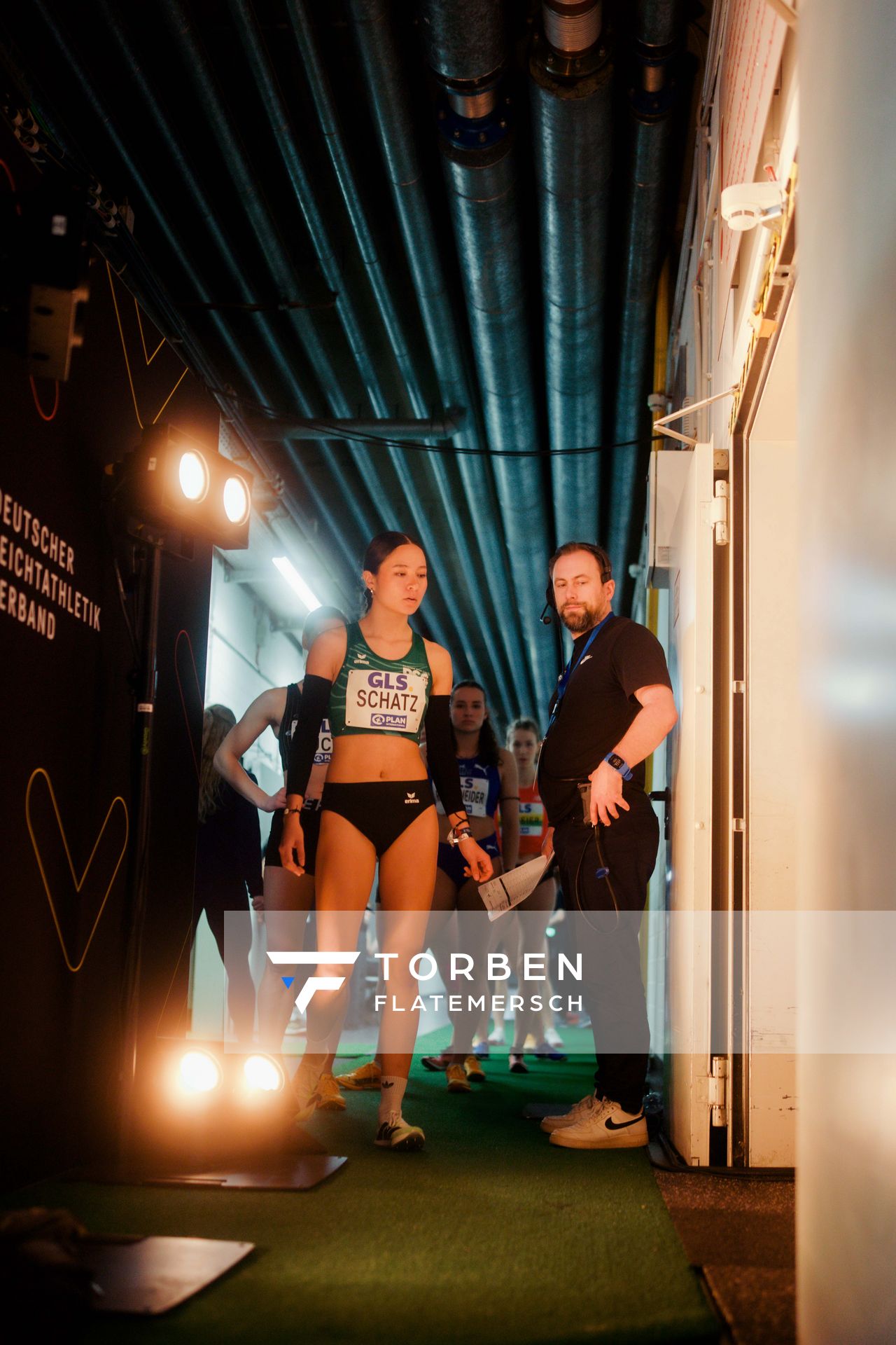 am 28.02.2026 bei den Deutschen Hallen Meisterschaften in der Helmut-Körnig-Halle in Dortmund