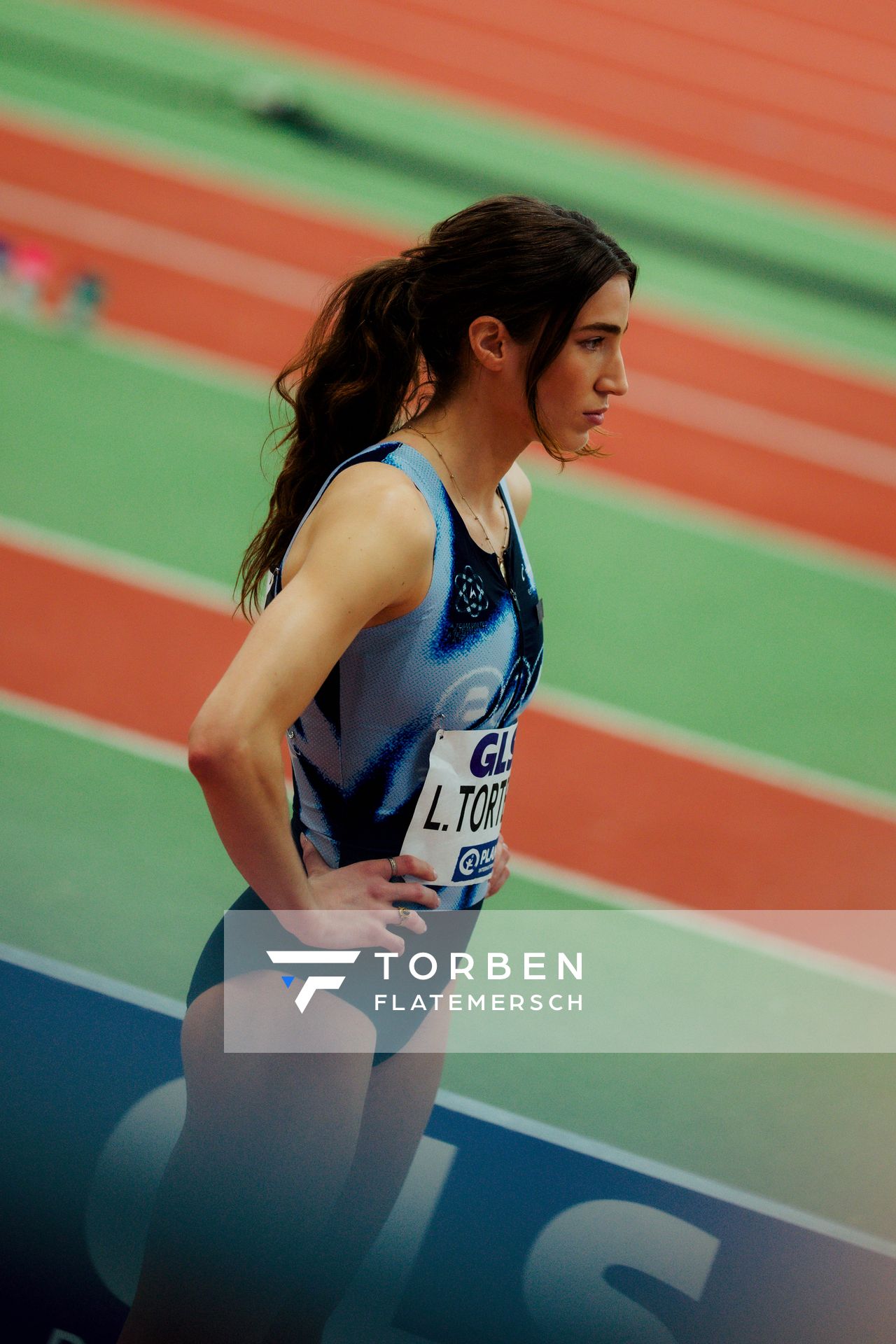 am 01.03.2026 bei den Deutschen Hallen Meisterschaften in der Helmut-Körnig-Halle in Dortmund