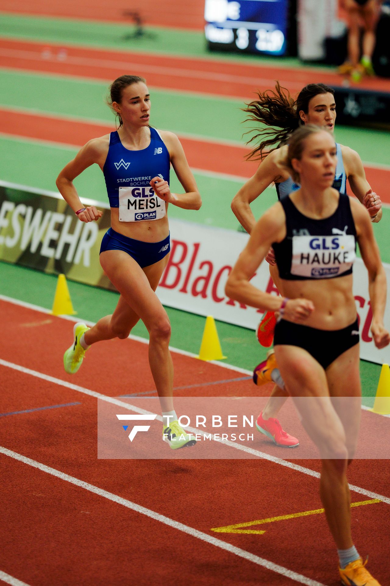 am 01.03.2026 bei den Deutschen Hallen Meisterschaften in der Helmut-Körnig-Halle in Dortmund