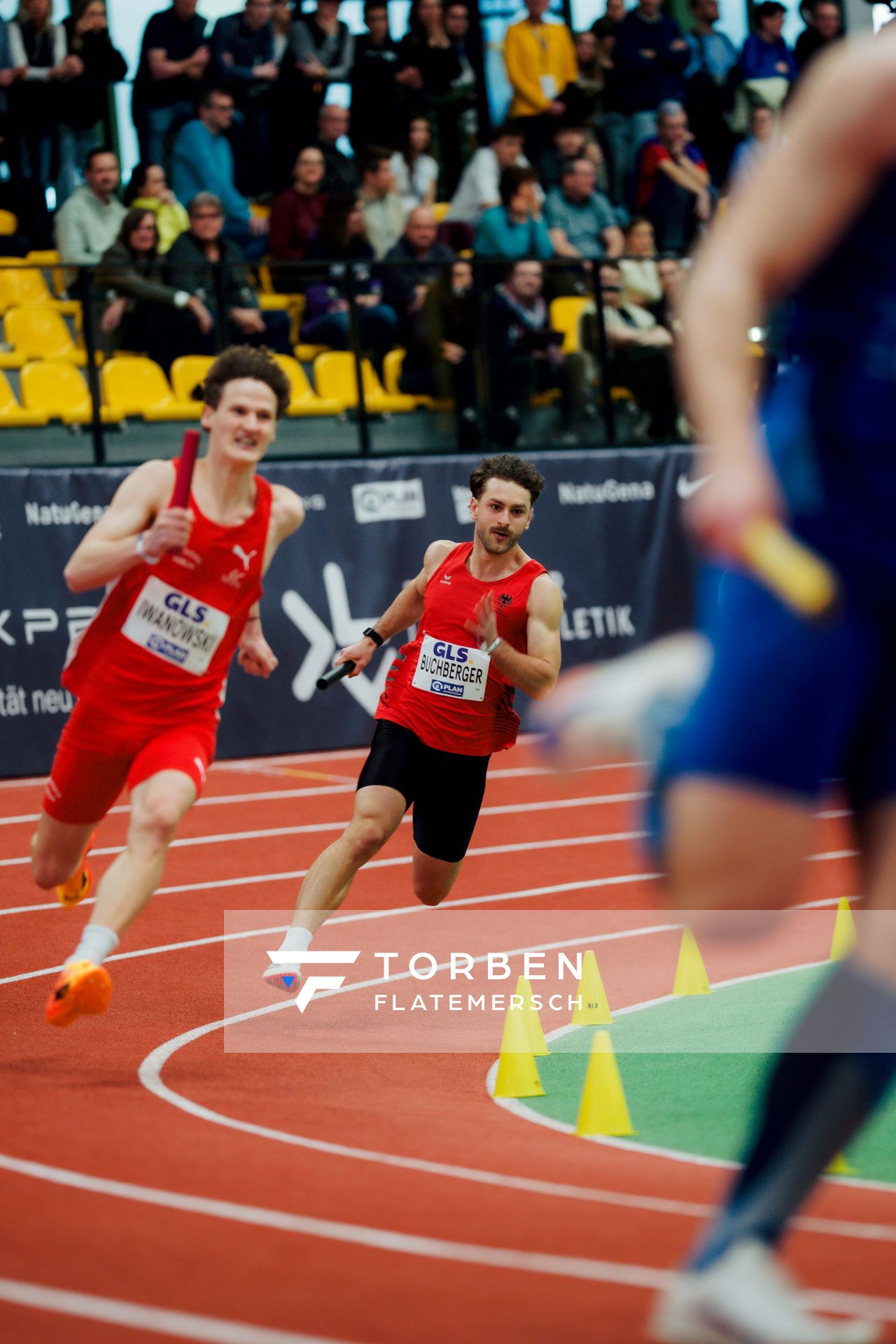 am 01.03.2026 bei den Deutschen Hallen Meisterschaften in der Helmut-Körnig-Halle in Dortmund