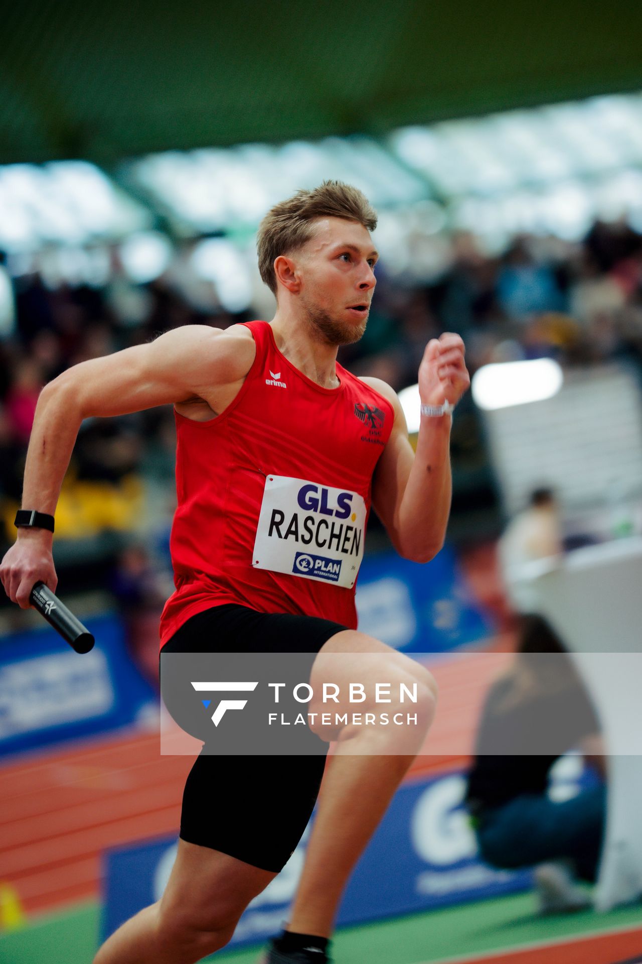 am 01.03.2026 bei den Deutschen Hallen Meisterschaften in der Helmut-Körnig-Halle in Dortmund