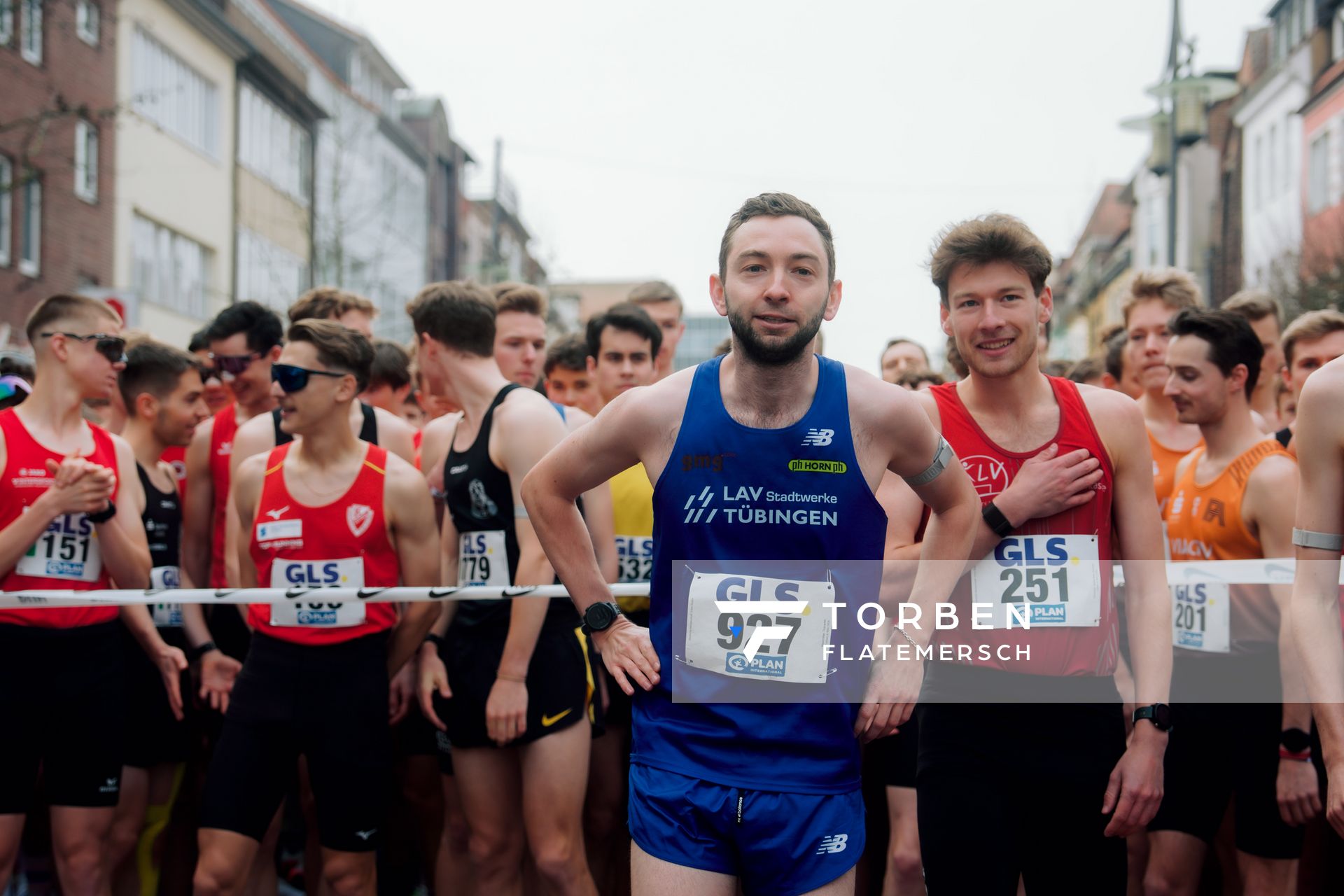 Maximilian Thorwirth (LAV Stadtwerke Tübingen) am 08.03.2026 bei den Deutschen Meisterschaften 10 km Straße in Uelzen