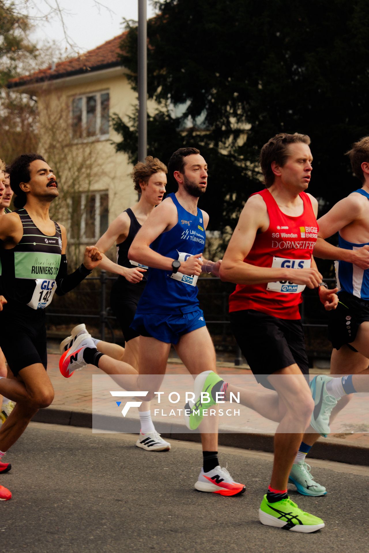 Maximilian Thorwirth (LAV Stadtwerke Tübingen) am 08.03.2026 bei den Deutschen Meisterschaften 10 km Straße in Uelzen