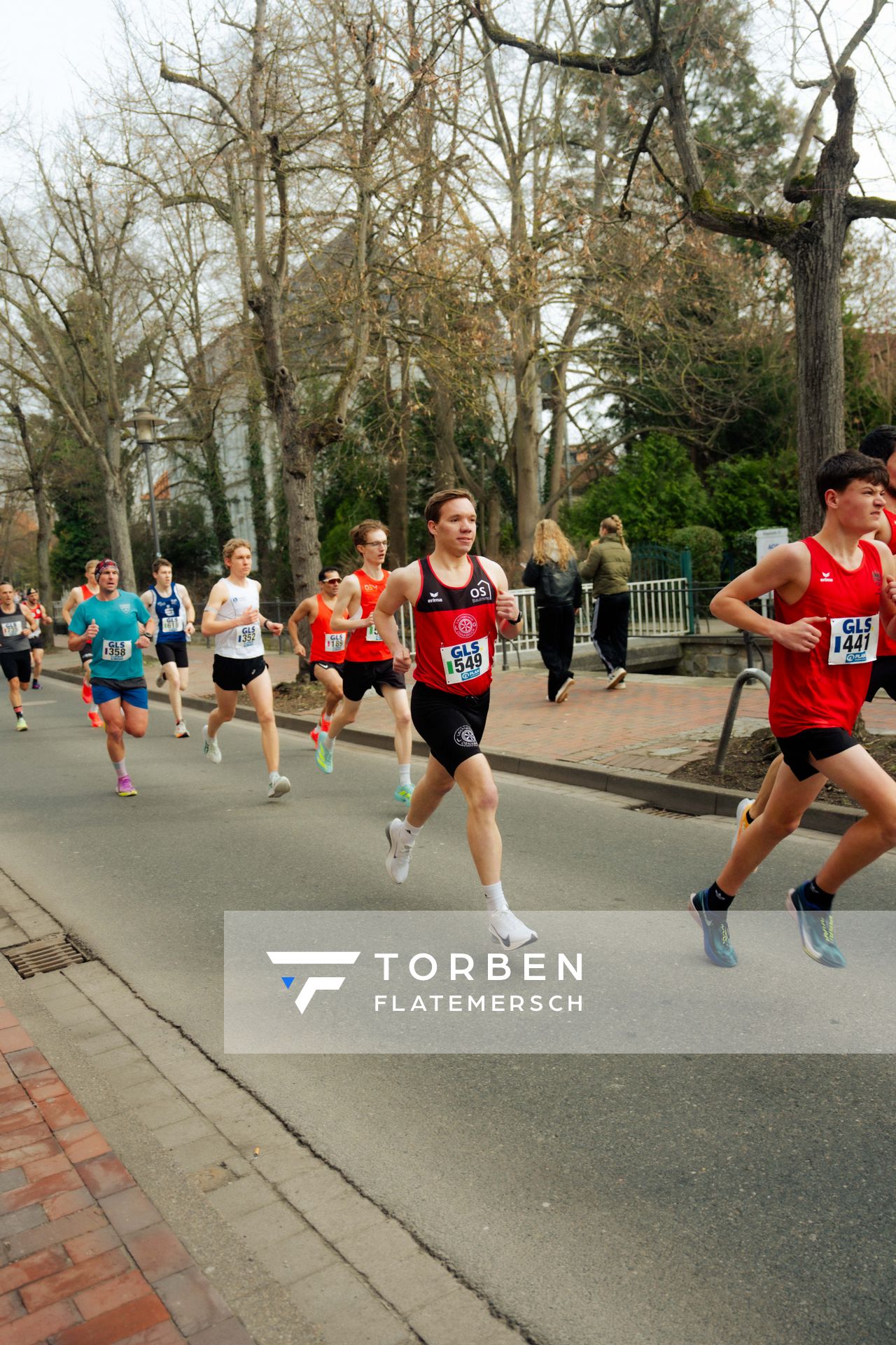 Henning Jeschke (LG Osnabrück) am 08.03.2026 bei den Deutschen Meisterschaften 10 km Straße in Uelzen