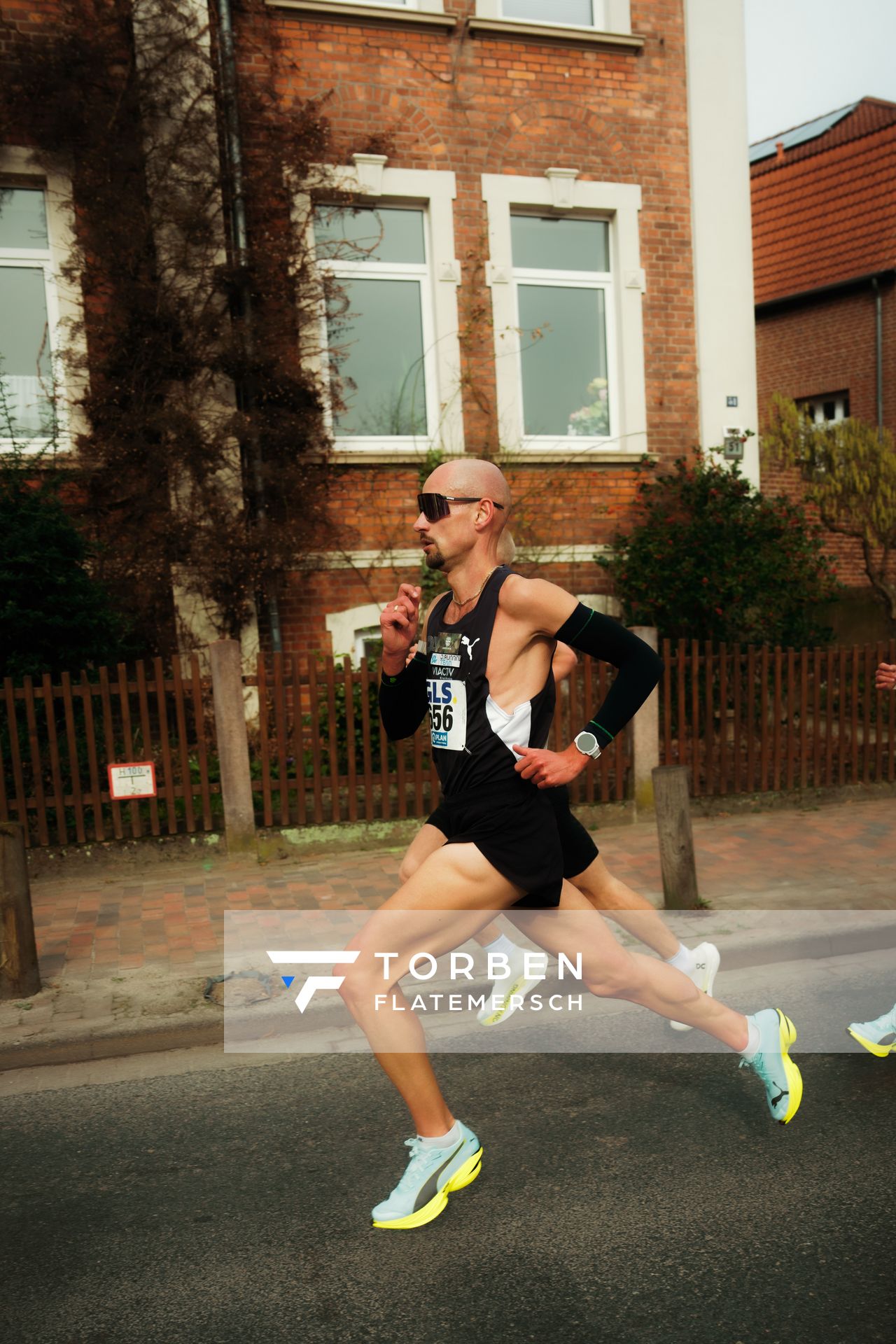 Hendrik Pfeiffer (Düsseldorf Athletics) am 08.03.2026 bei den Deutschen Meisterschaften 10 km Straße in Uelzen