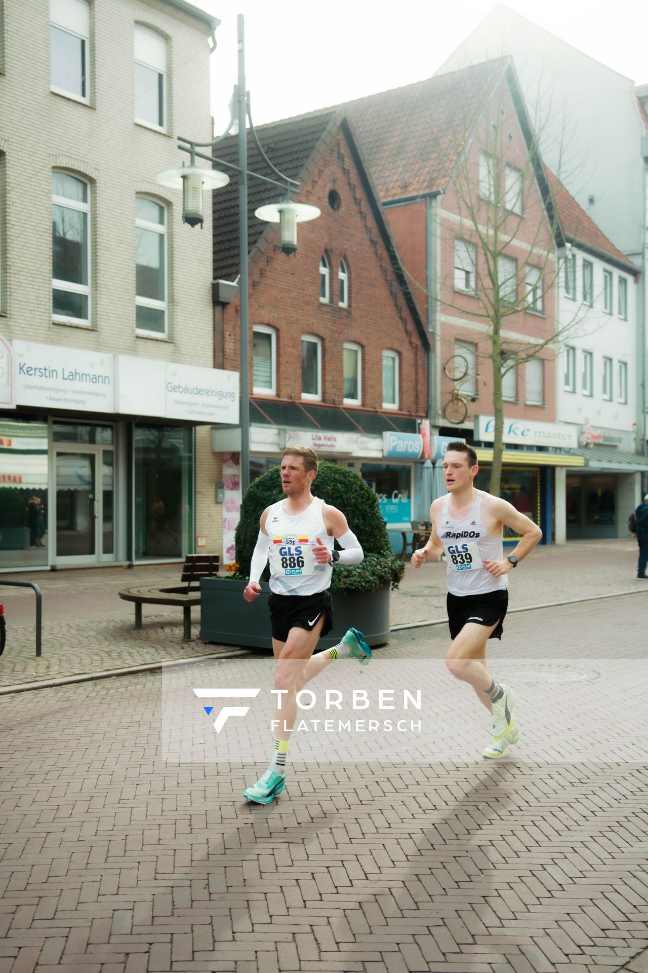 Dustin Karsch (LSF Münster) am 08.03.2026 bei den Deutschen Meisterschaften 10 km Straße in Uelzen