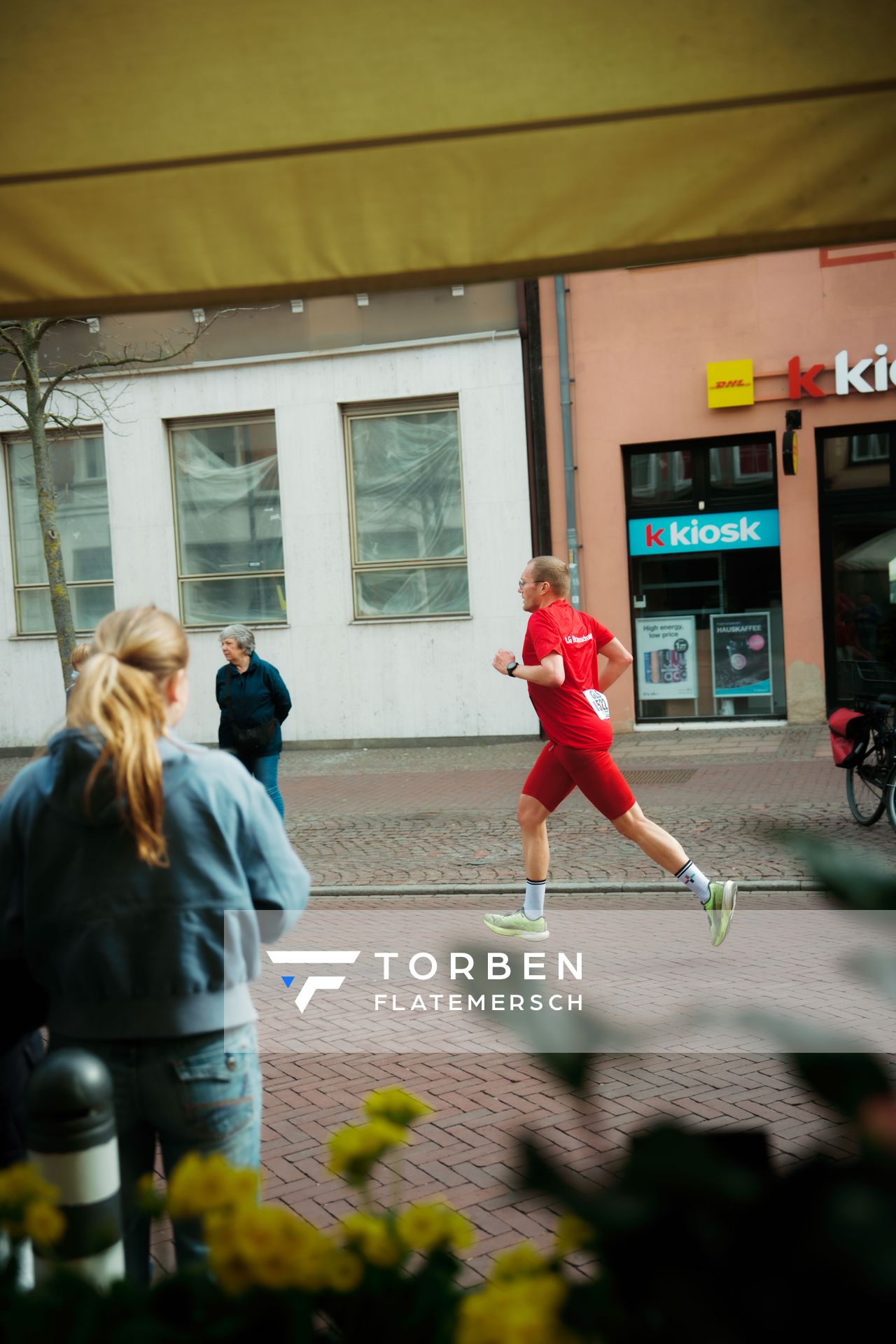Marc Dominik Bennett (LG Braunschweig) am 08.03.2026 bei den Deutschen Meisterschaften 10 km Straße in Uelzen