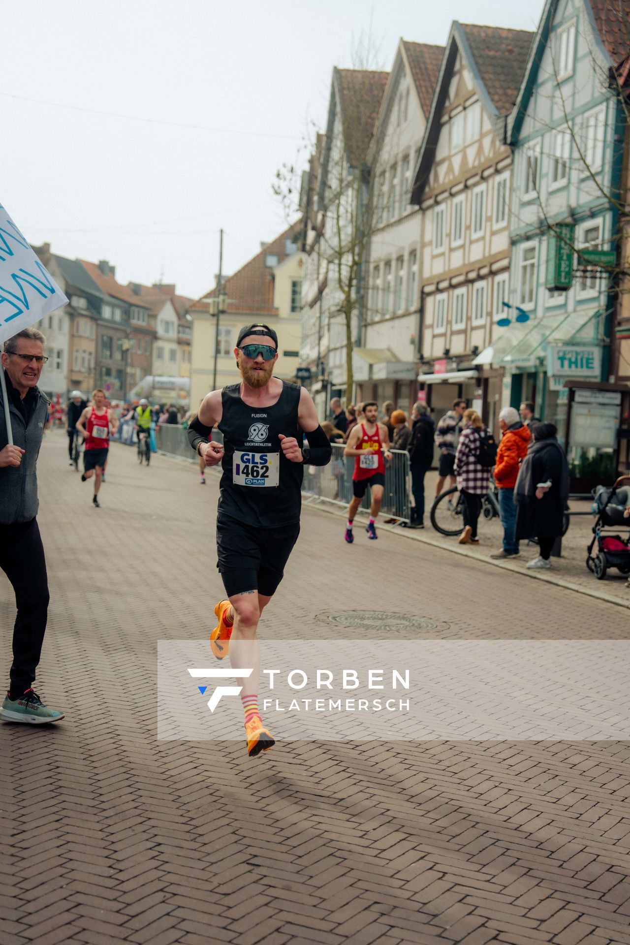 Jonas Rappe (Hannover 96) am 08.03.2026 bei den Deutschen Meisterschaften 10 km Straße in Uelzen