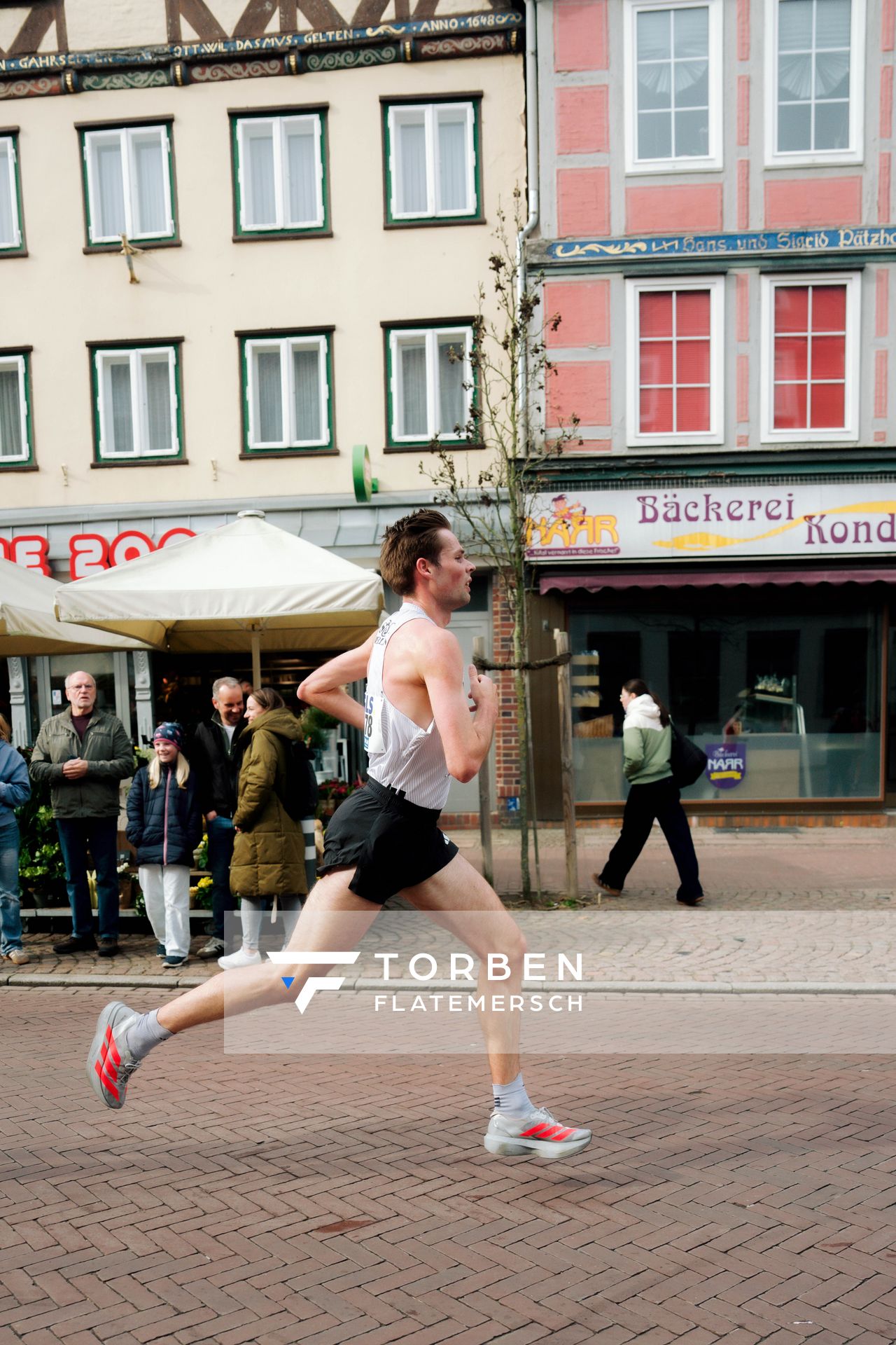 Sebastian Hendel (SCC Berlin) am 08.03.2026 bei den Deutschen Meisterschaften 10 km Straße in Uelzen