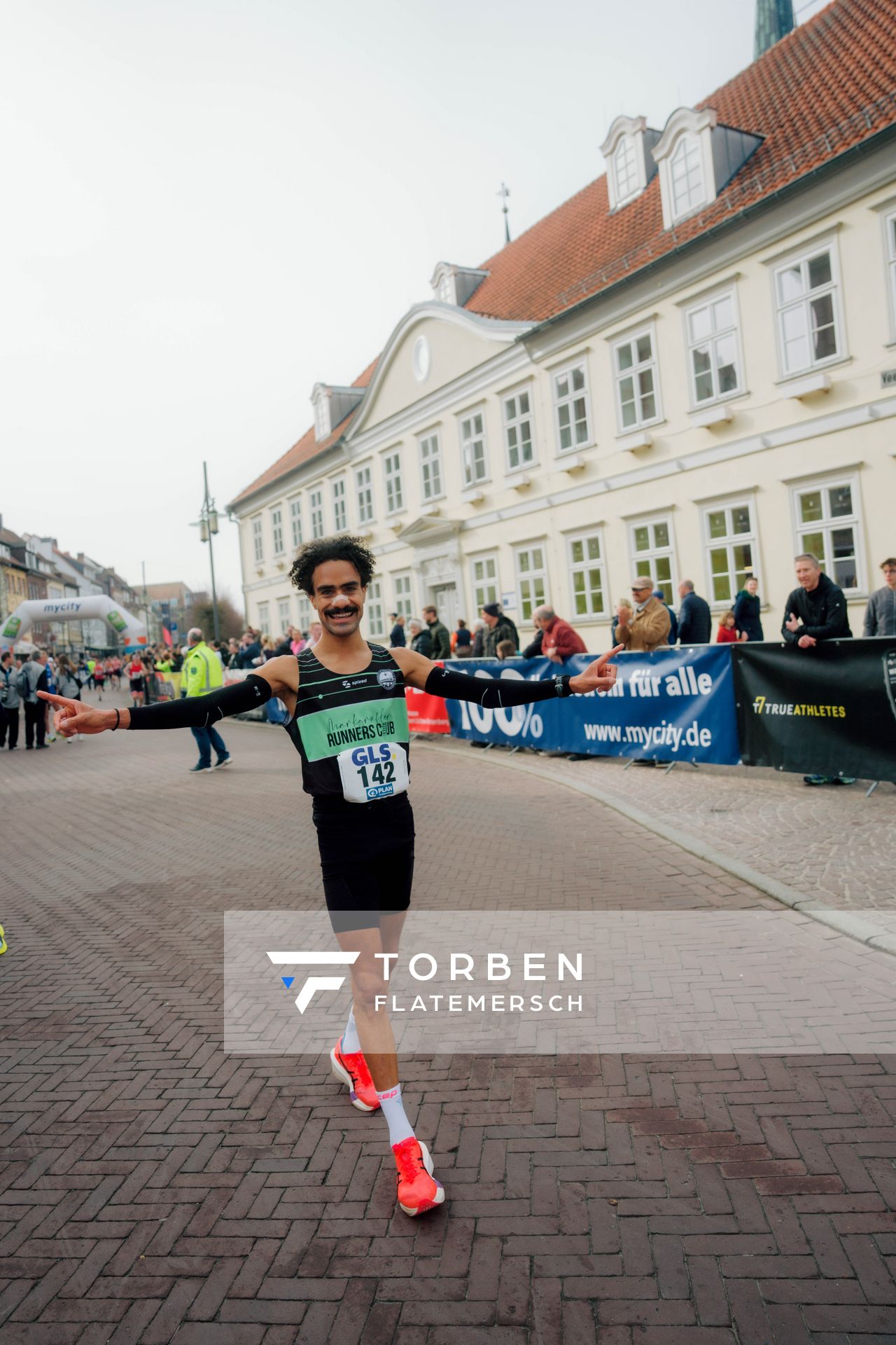 Enoque Buchegger (Markgräfler Runners Club e.V.) am 08.03.2026 bei den Deutschen Meisterschaften 10 km Straße in Uelzen