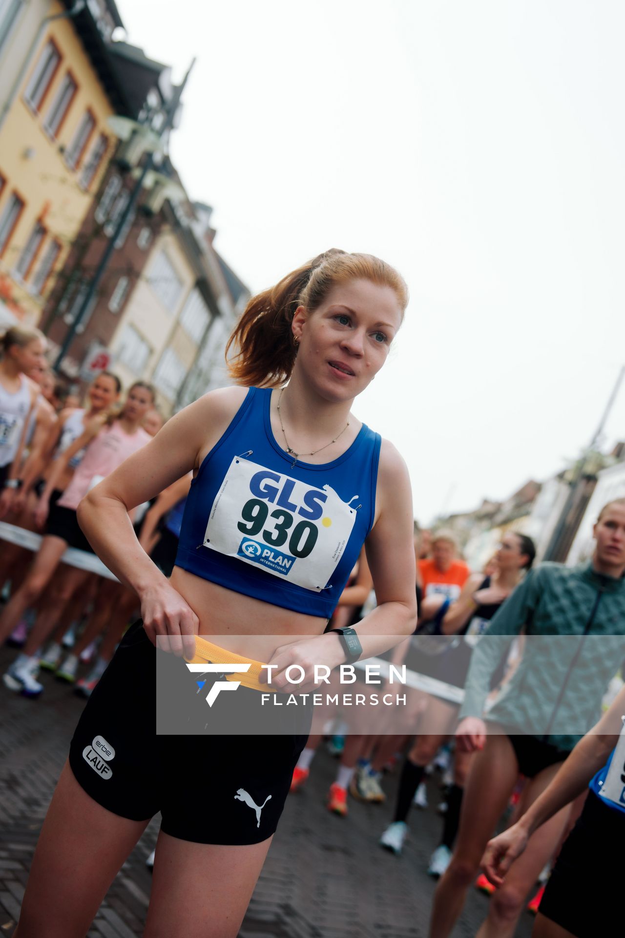 Eva Dieterich (LAV Stadtwerke Tübingen) am 08.03.2026 bei den Deutschen Meisterschaften 10 km Straße in Uelzen