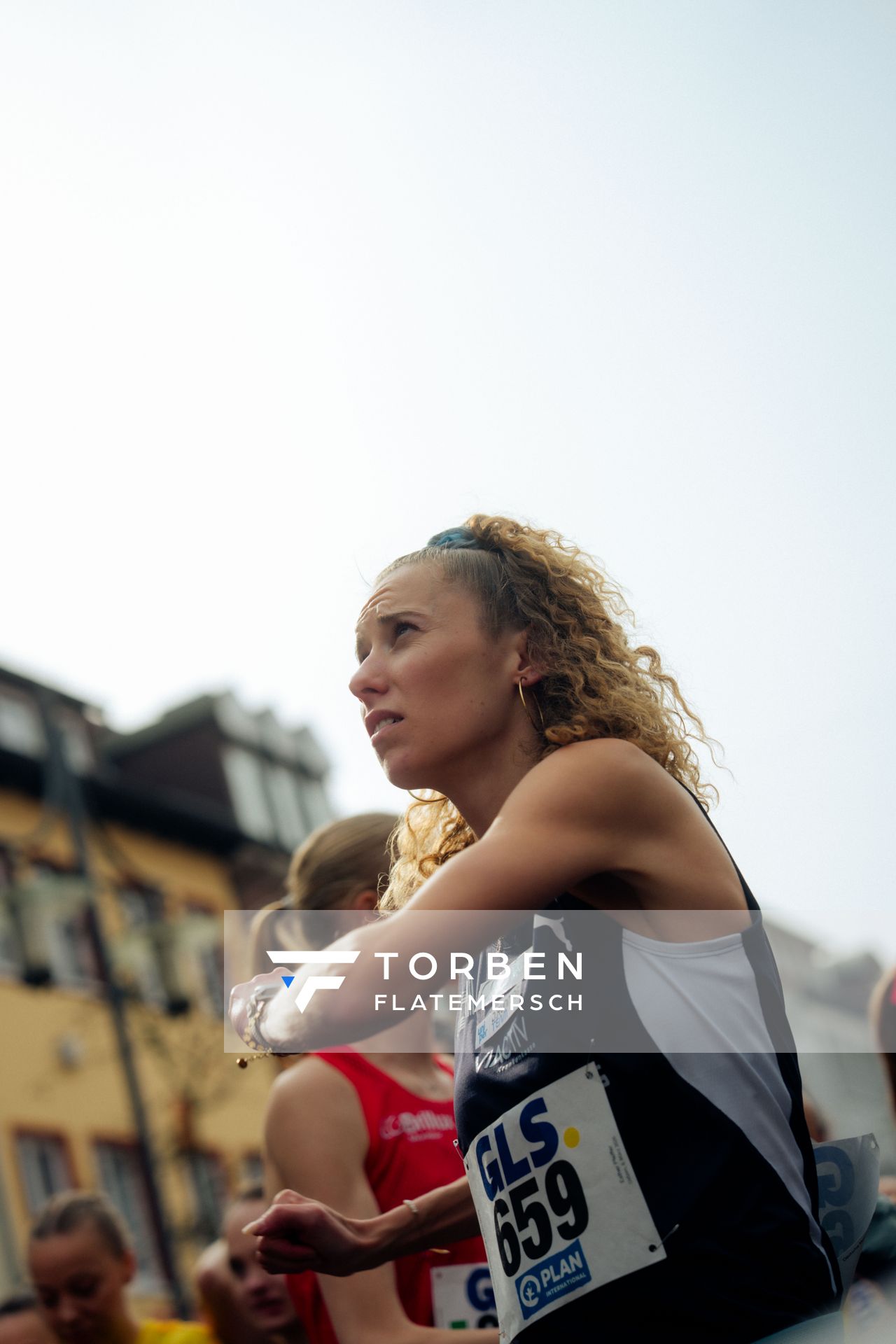 Esther Pfeiffer (Düsseldorf Athletics) am 08.03.2026 bei den Deutschen Meisterschaften 10 km Straße in Uelzen