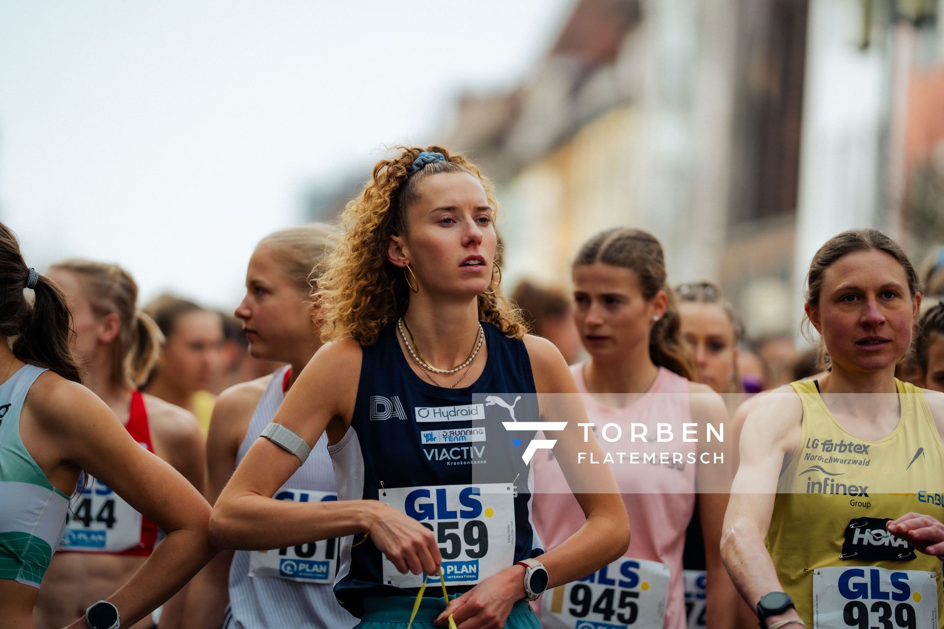 Esther Pfeiffer (Düsseldorf Athletics) am 08.03.2026 bei den Deutschen Meisterschaften 10 km Straße in Uelzen