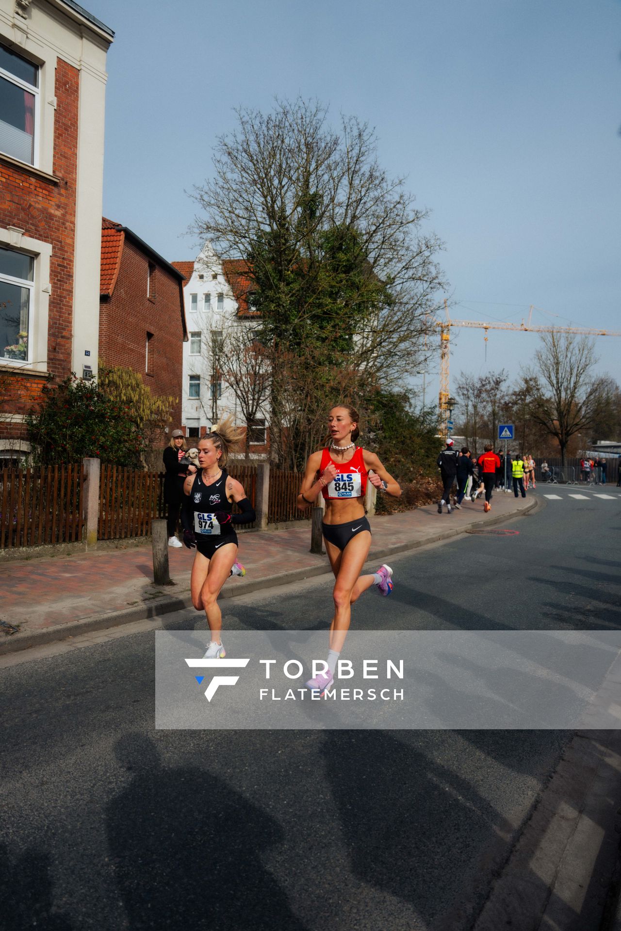 Frieda Breitkopf (LG Brillux Münster) am 08.03.2026 bei den Deutschen Meisterschaften 10 km Straße in Uelzen