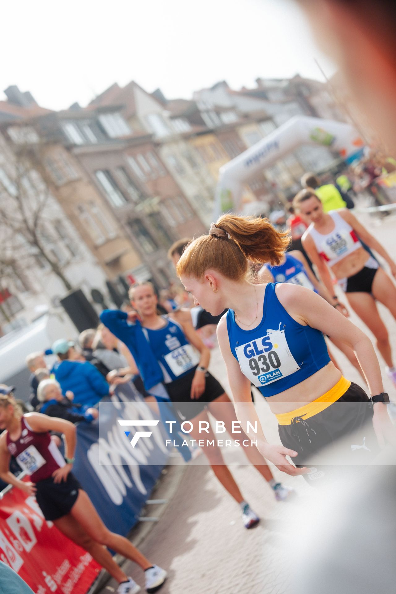 Eva Dieterich (LAV Stadtwerke Tübingen) am 08.03.2026 bei den Deutschen Meisterschaften 10 km Straße in Uelzen