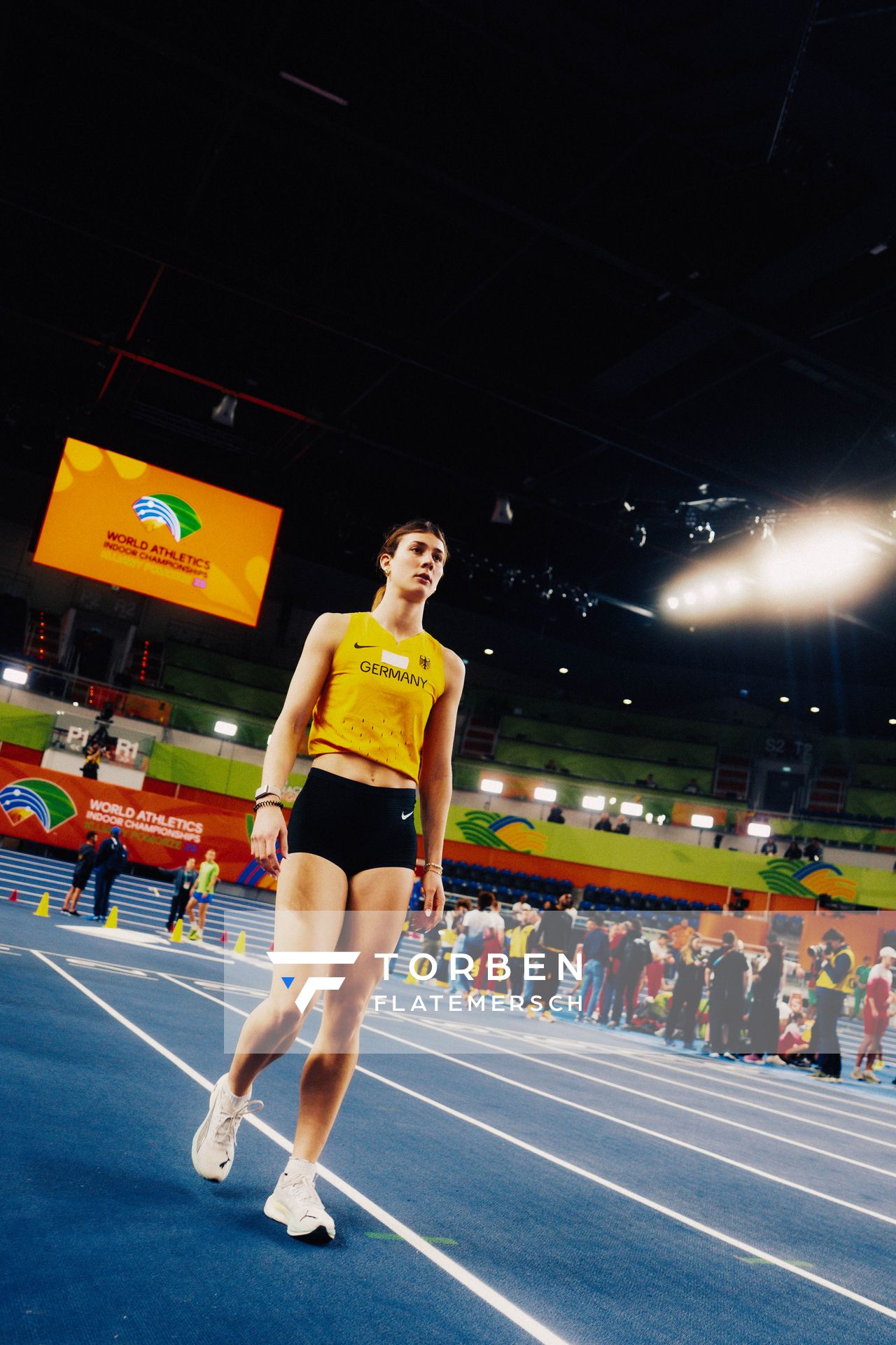 Sandrina Sprengel (Germany) on 19.03.2026 at the World Athletics Indoor Championships 2026 in Torun