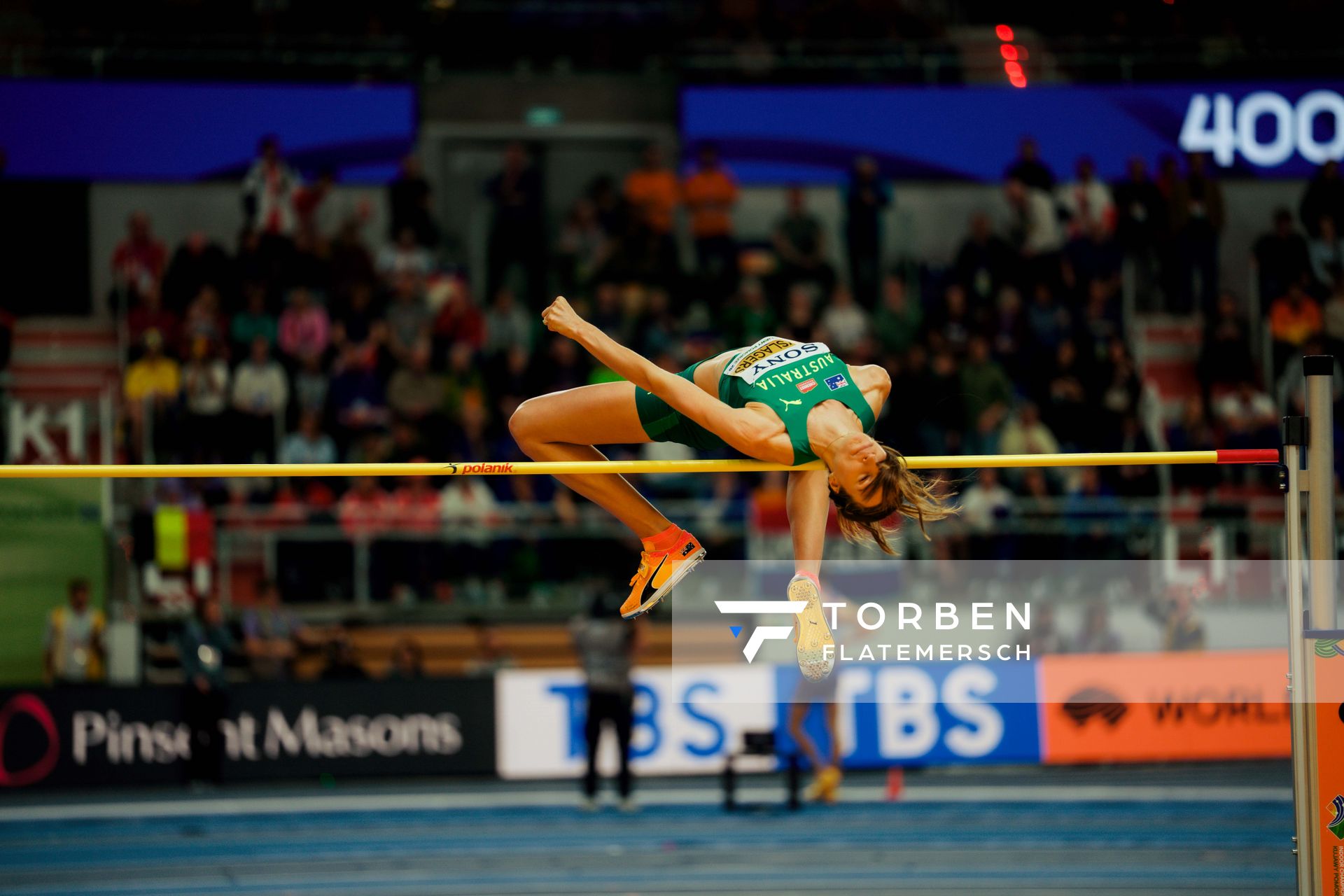 Nicola Olyslagers (Australia) on 20.03.2026 at the World Athletics Indoor Championships 2026 in Torun