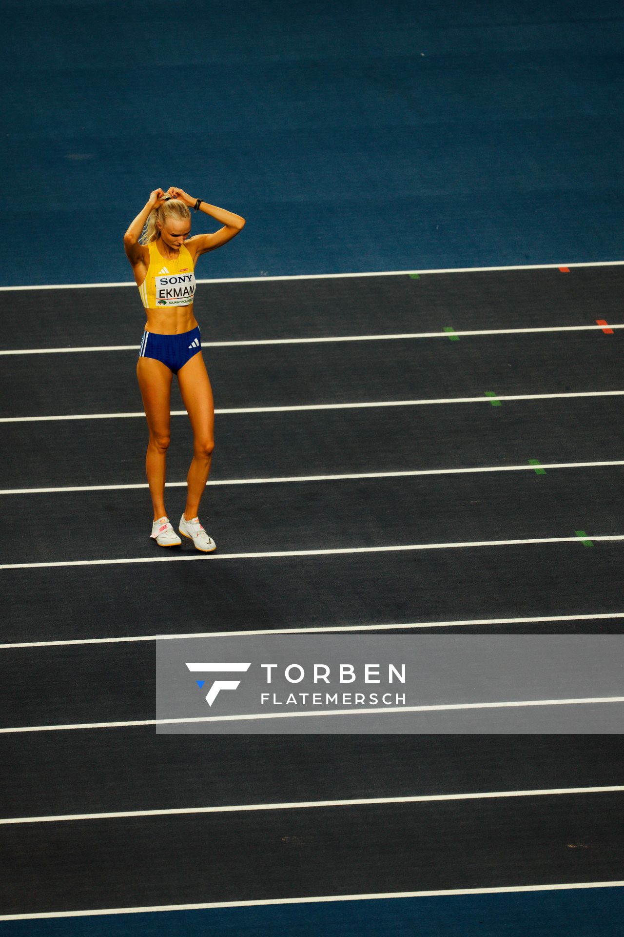 Louise Ekman (Sweden) on 20.03.2026 at the World Athletics Indoor Championships 2026 in Torun